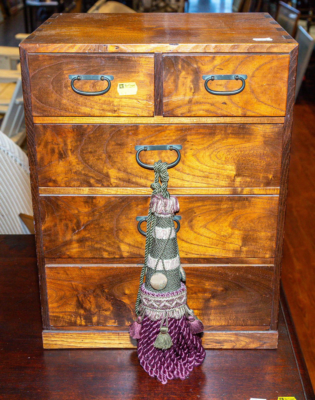 A Japanese Elm Chest