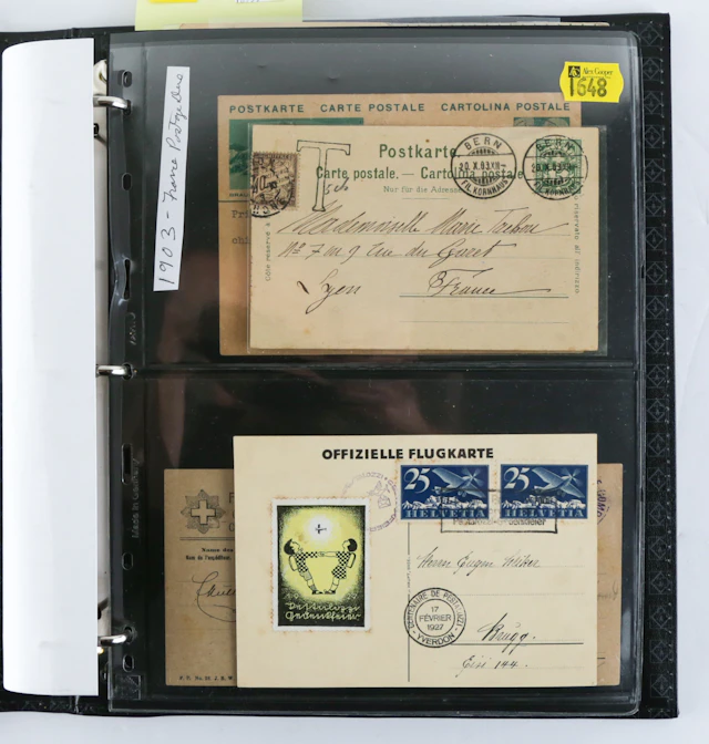 Switzerland: A Large Assortment of Postal History