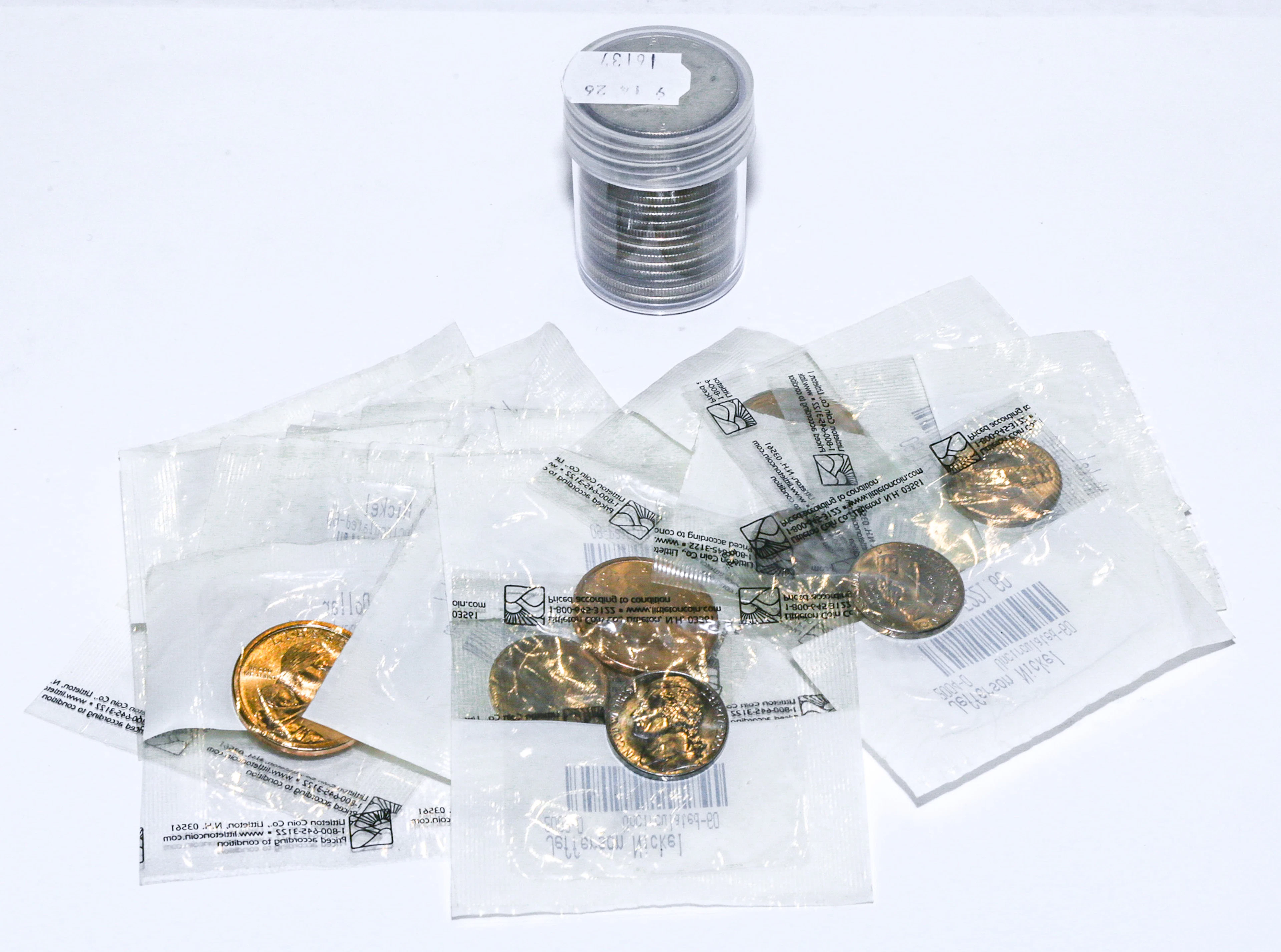 Littleton Nickels & Dollars, Roll of 40% Halves