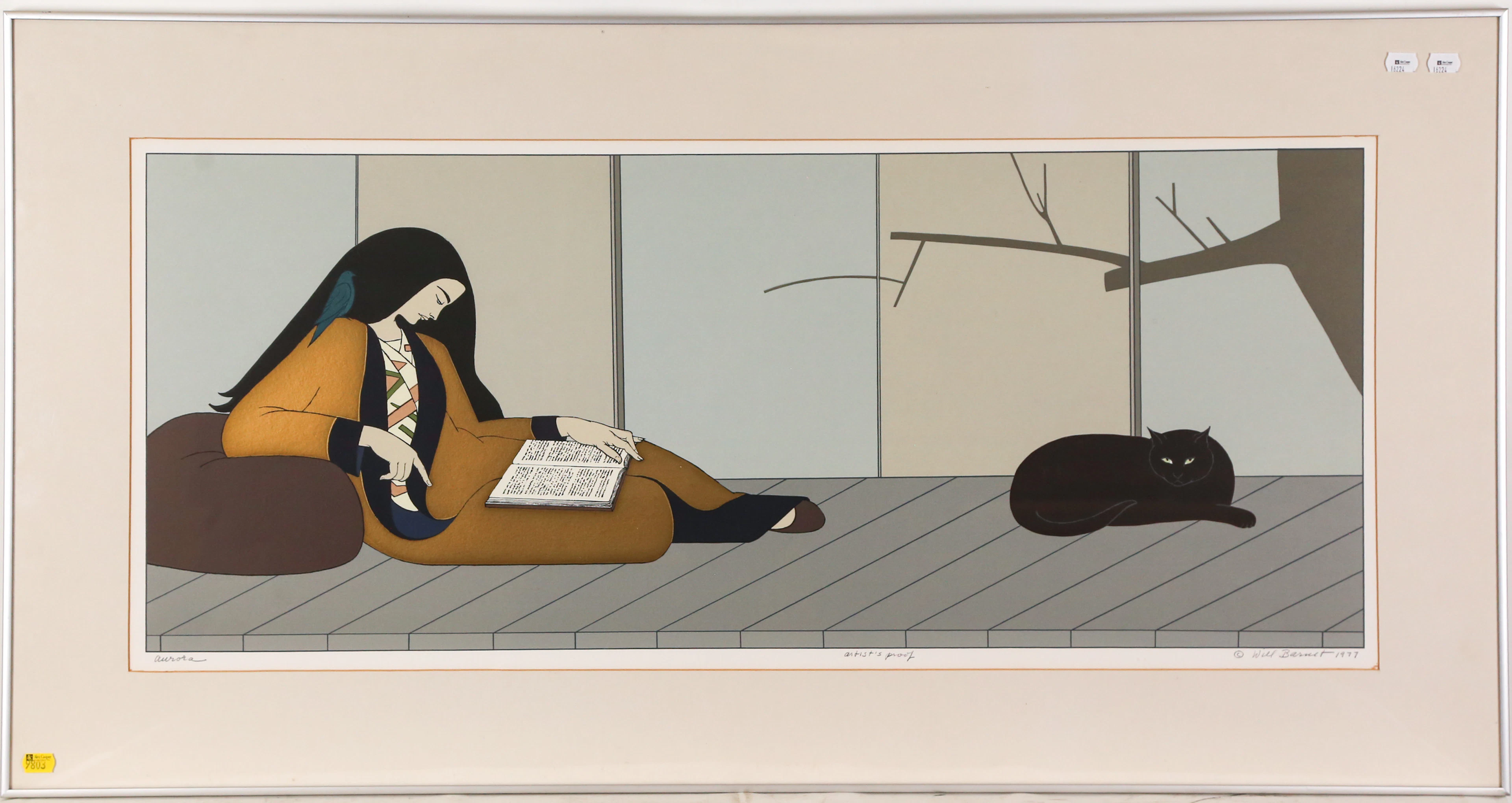Will Barnet. "Aurora," serigraph