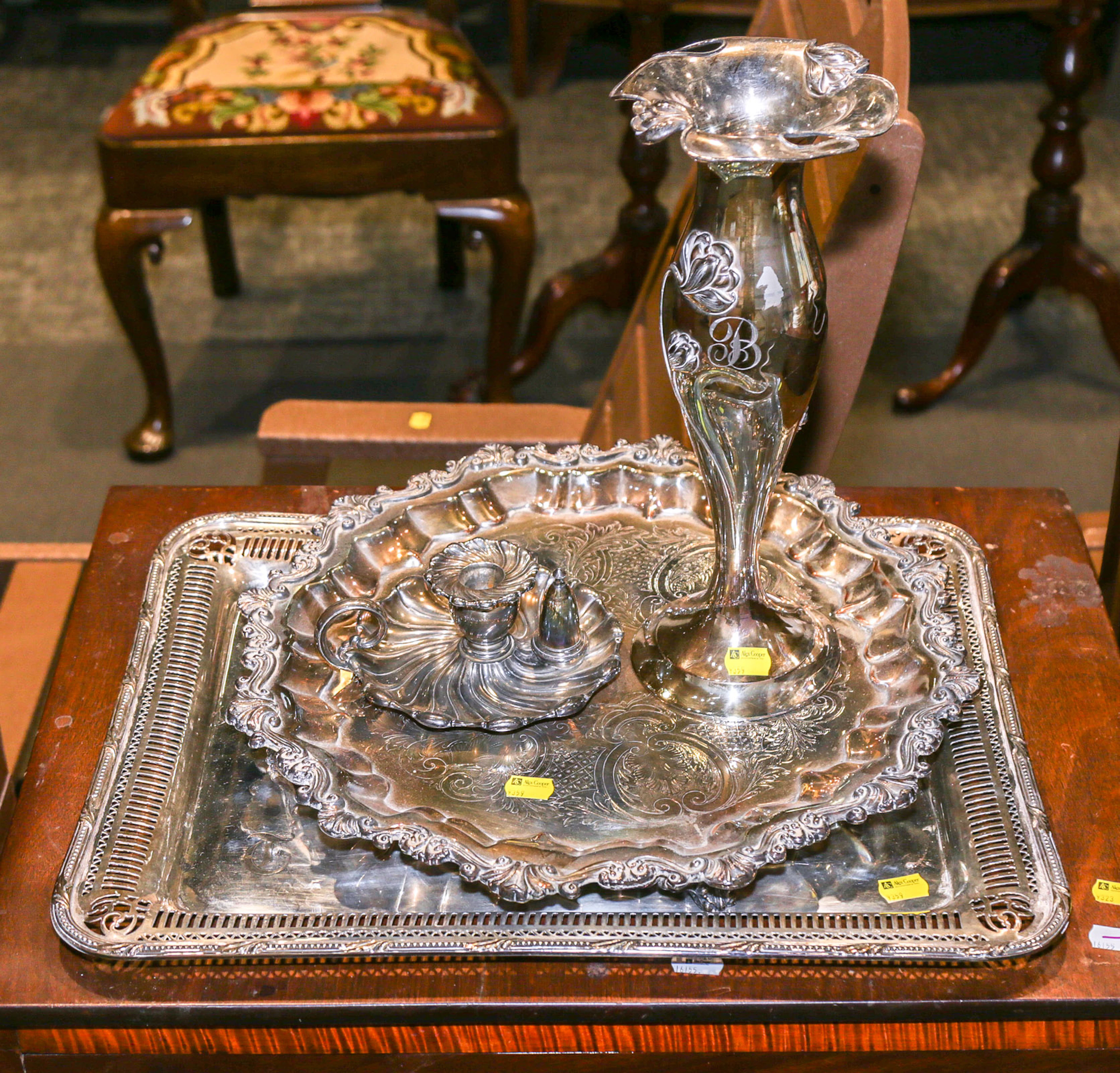 A Selection of Silver Platedware