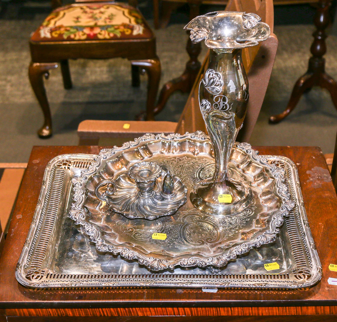 A Selection of Silver Platedware