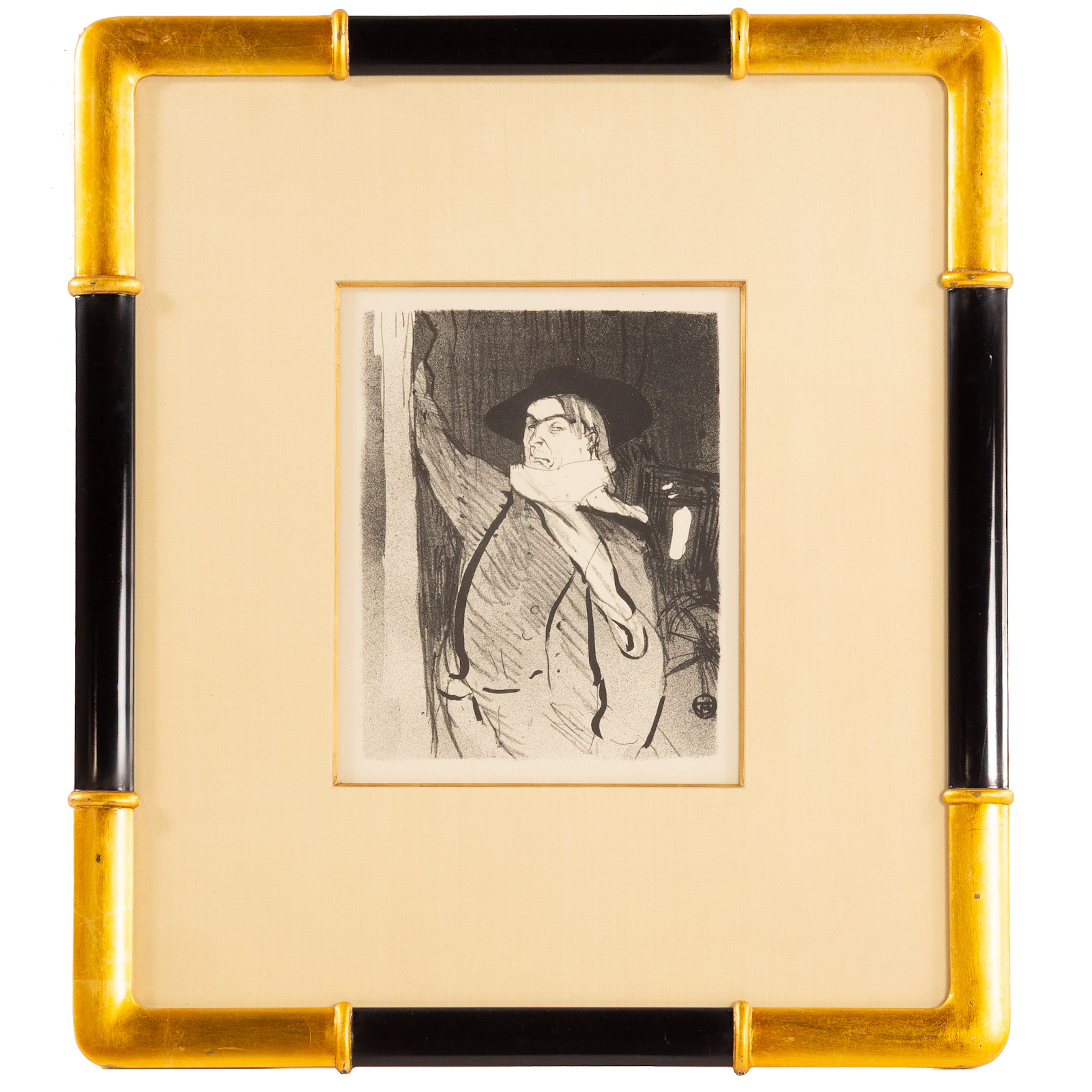 Henri de Toulouse-Lautrec. "Aristide Bruant," lithograph