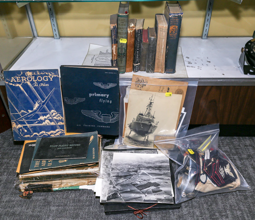 A Large Group of Military Related Memorabilia