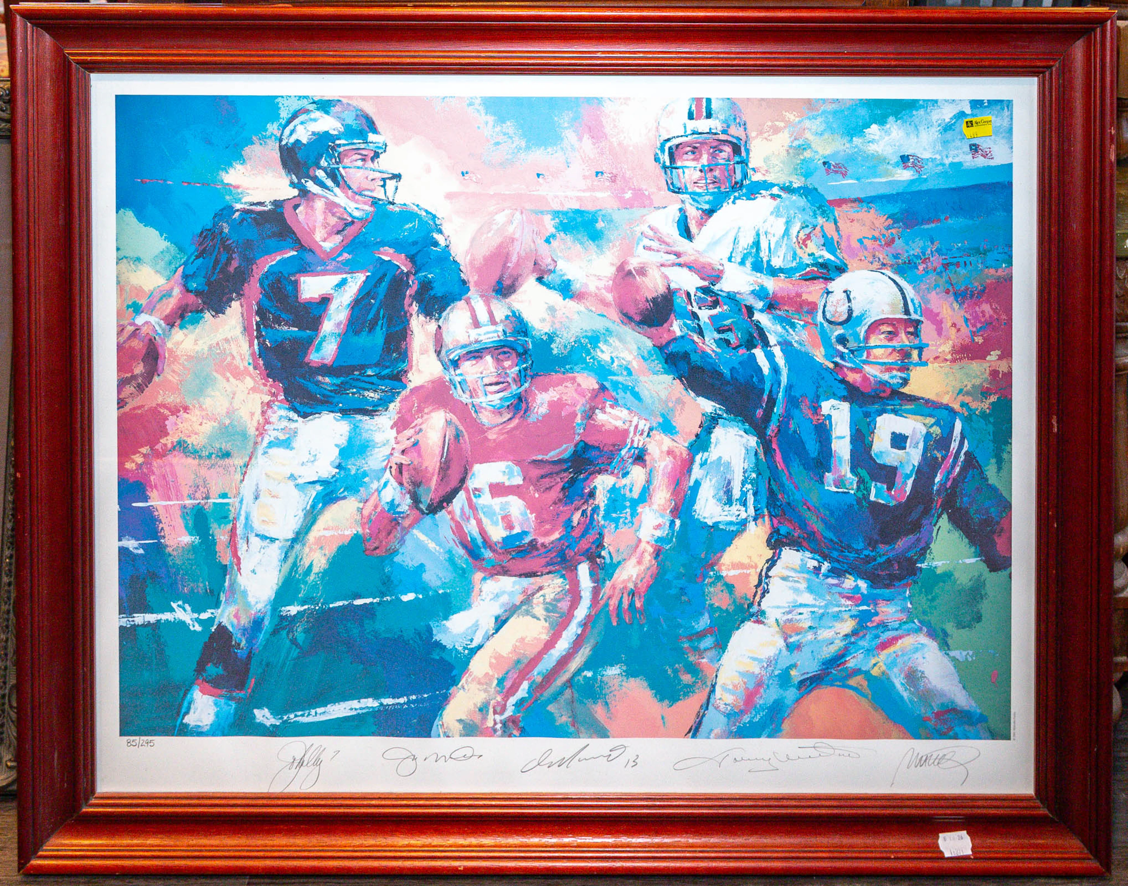 Farley. "Quarterbacks of the Century" Signed