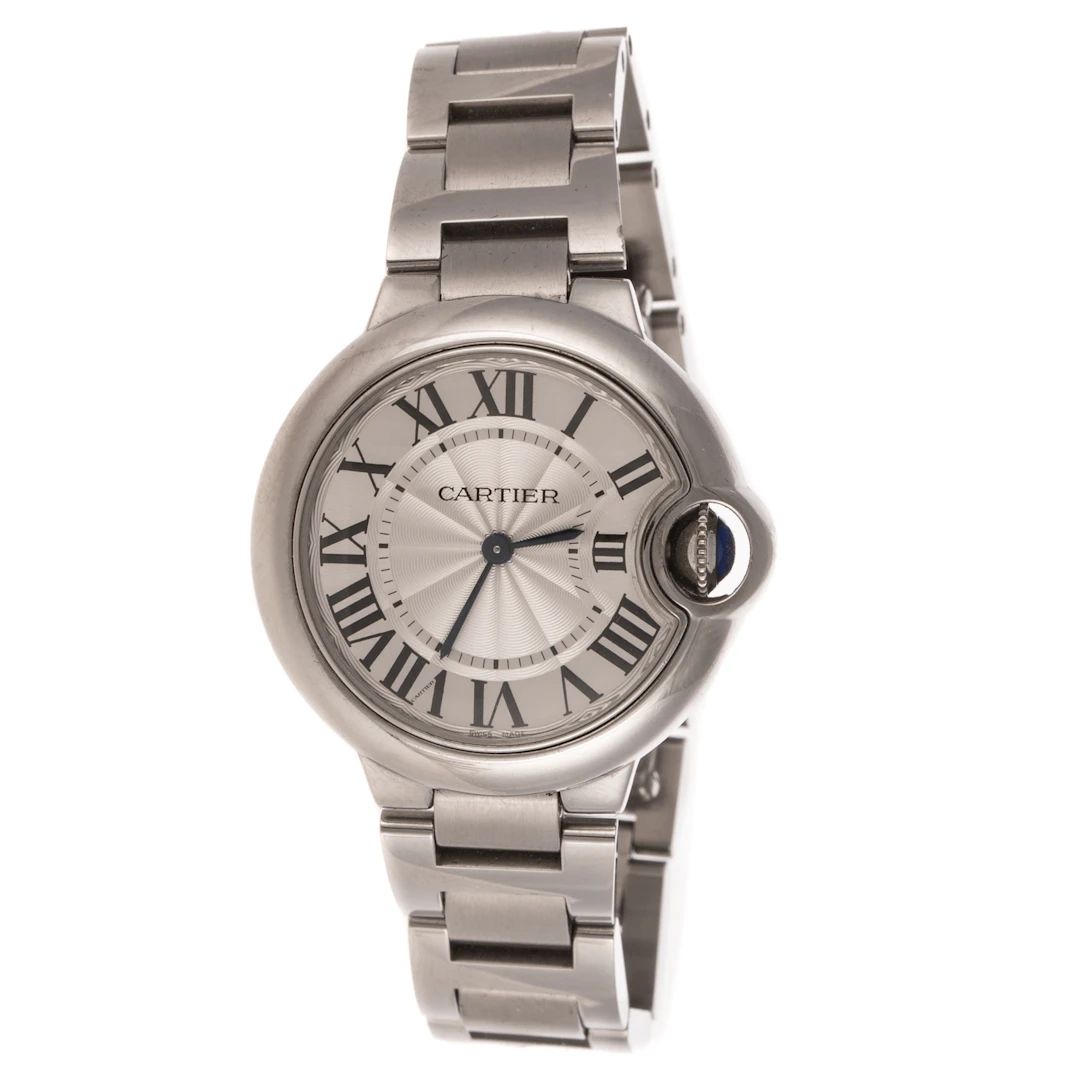 A Cartier Ballon Bleu in Stainless Steel