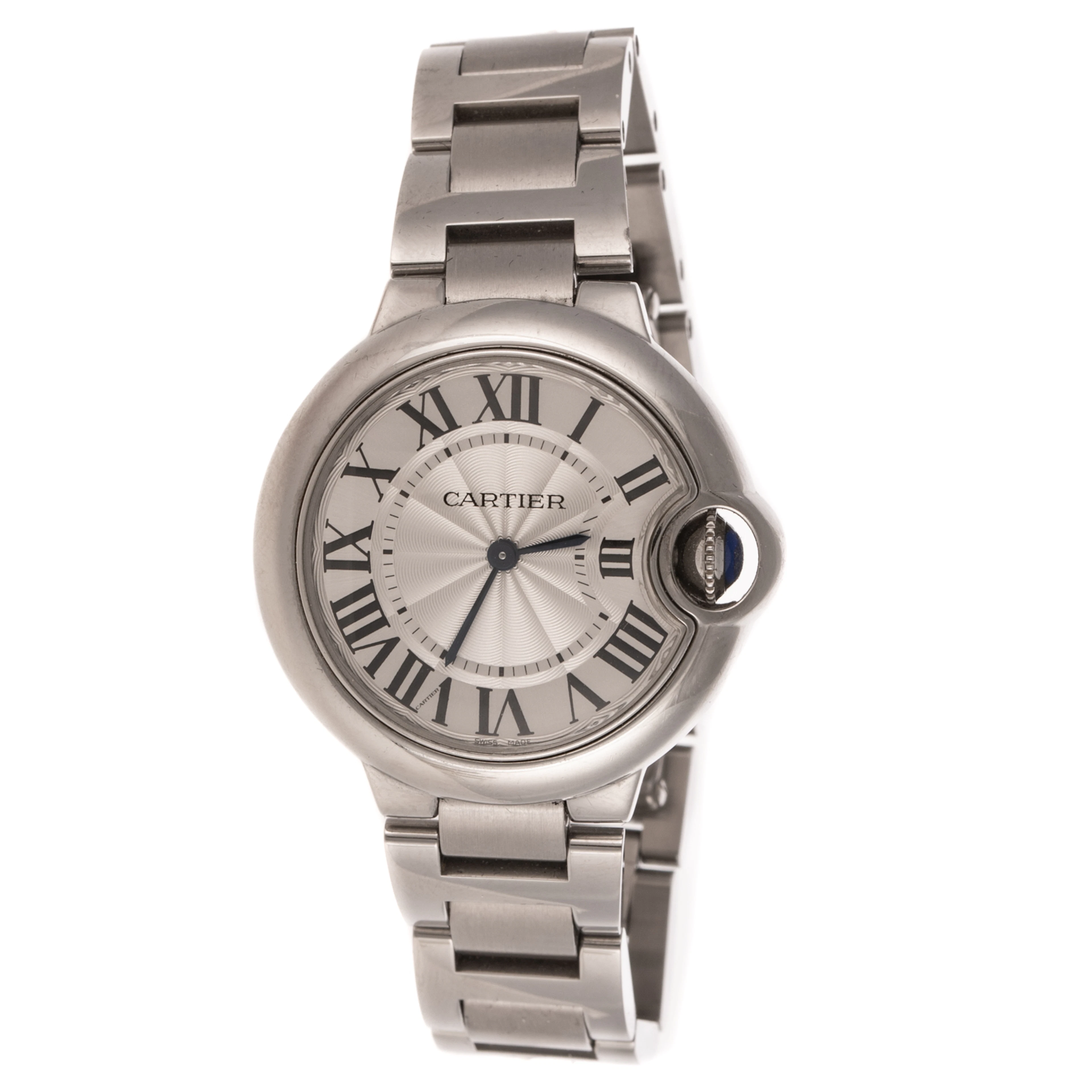 A Cartier Ballon Bleu in Stainless Steel