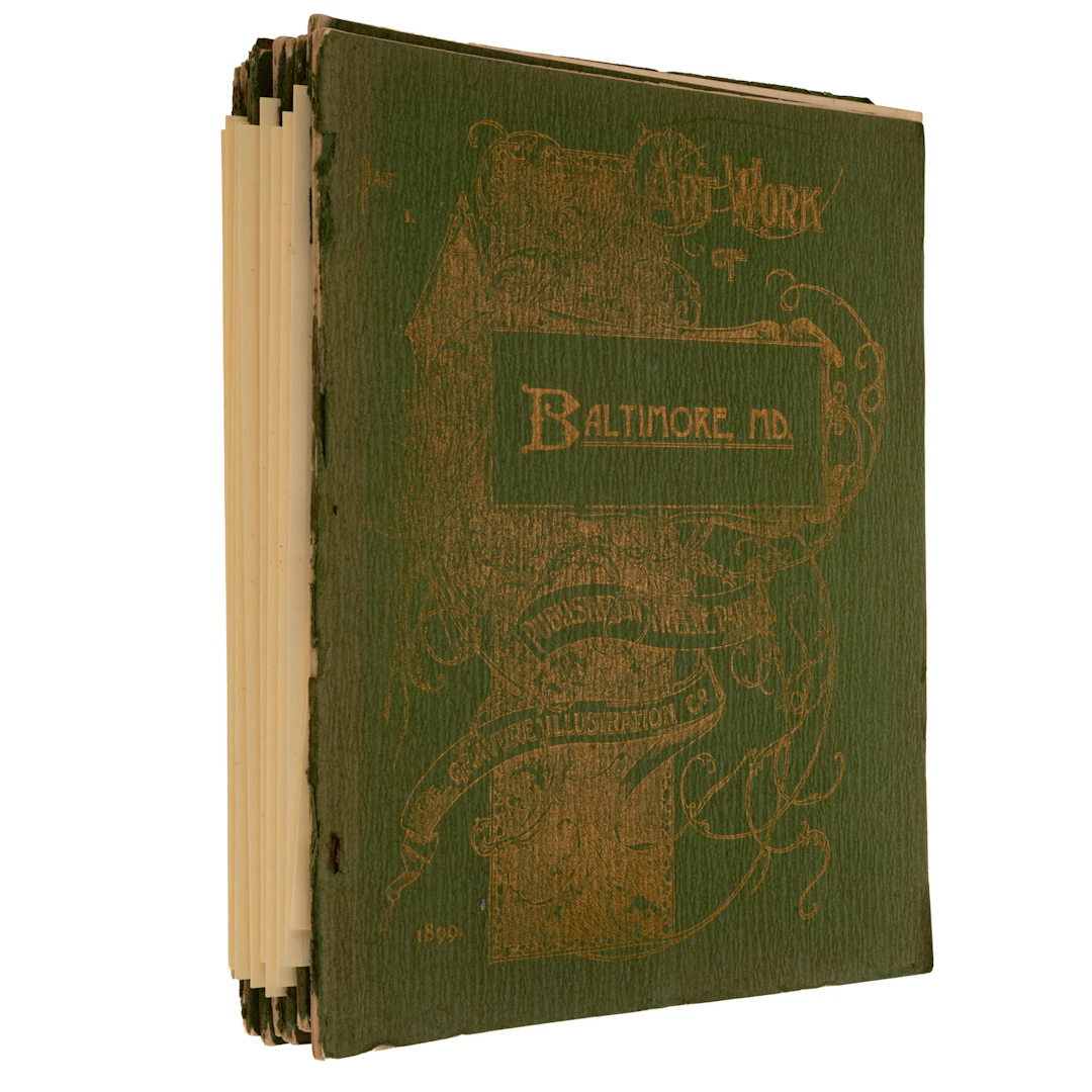 Art Work of Baltimore, in Original Parts, 1899