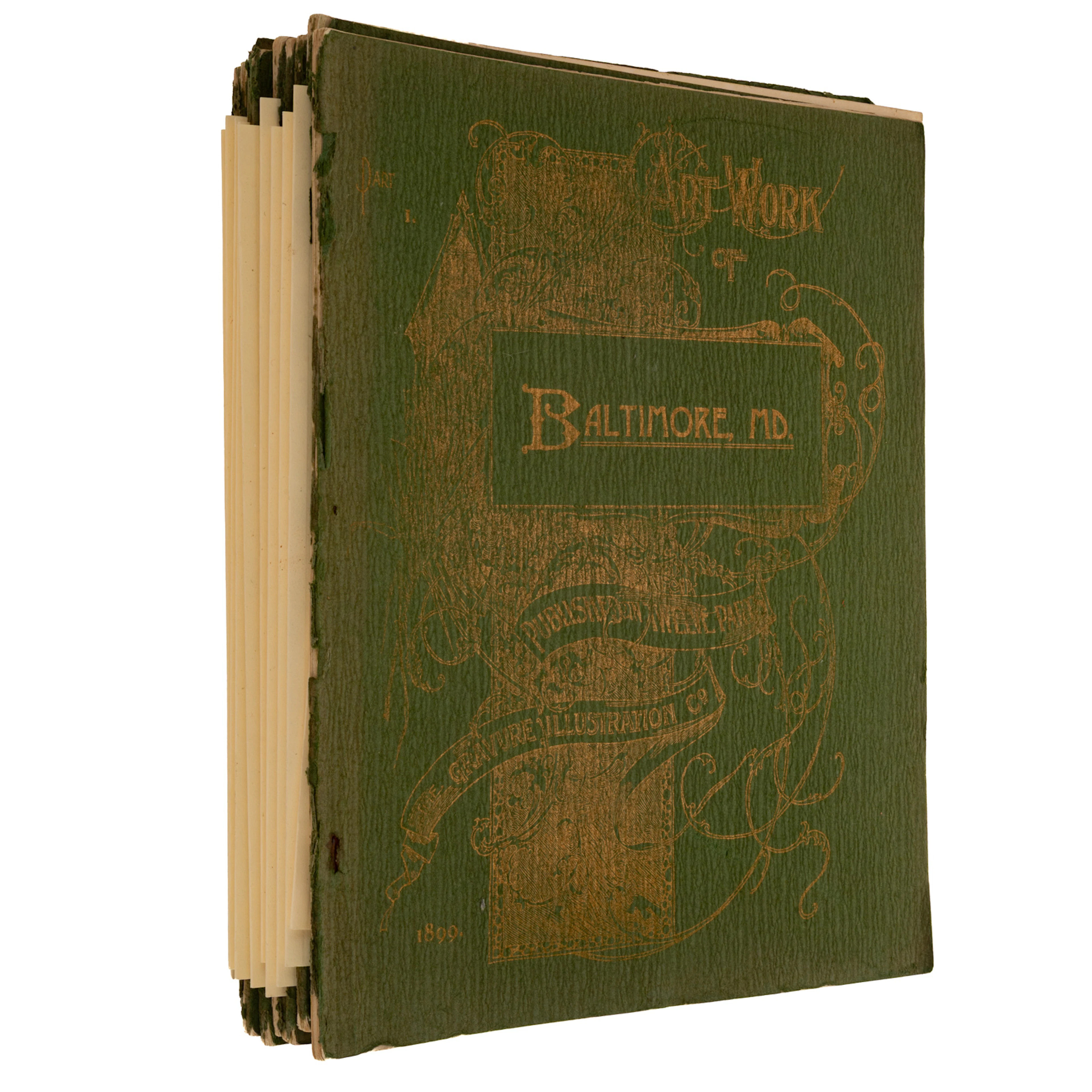 Art Work of Baltimore, in Original Parts, 1899