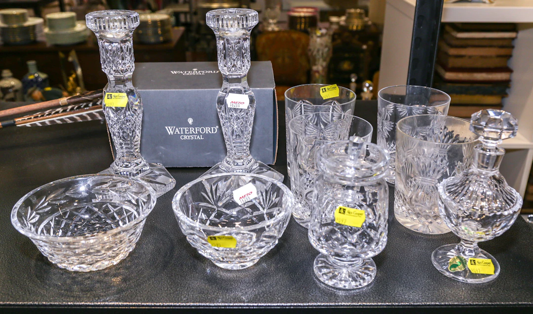 A Selection of Waterford Glassware