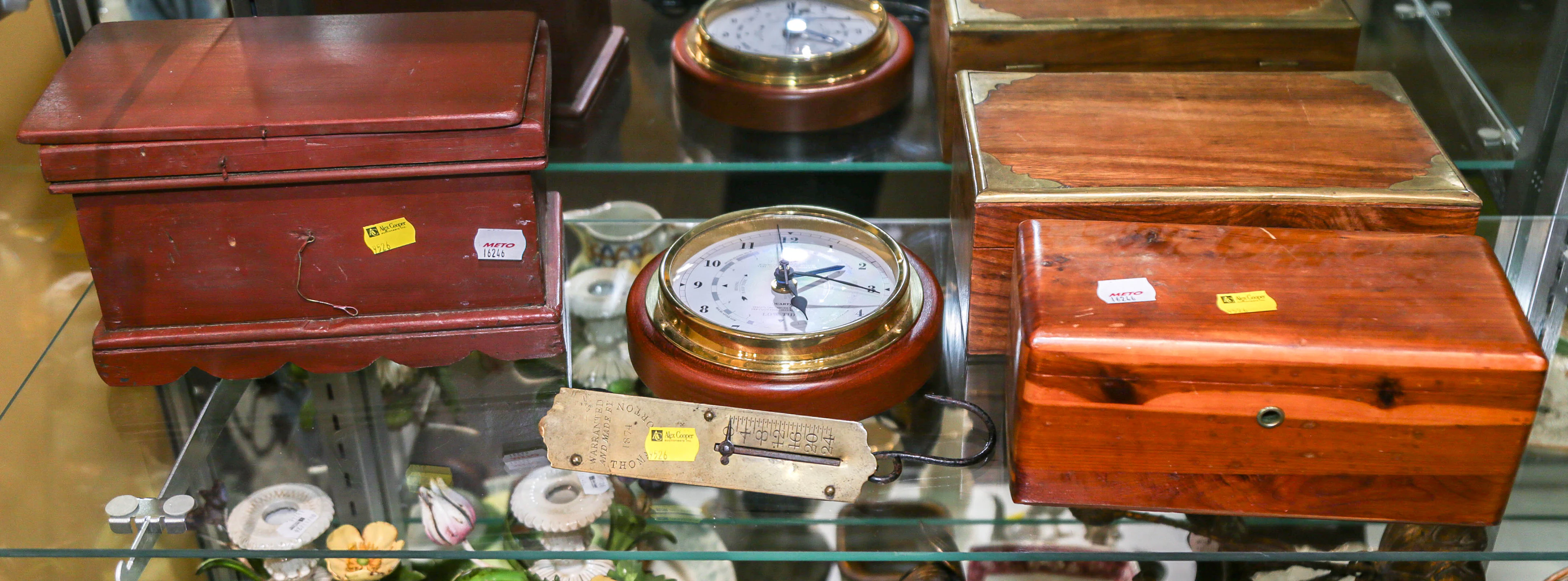 Three Boxes, a Tide Clock & a Scale