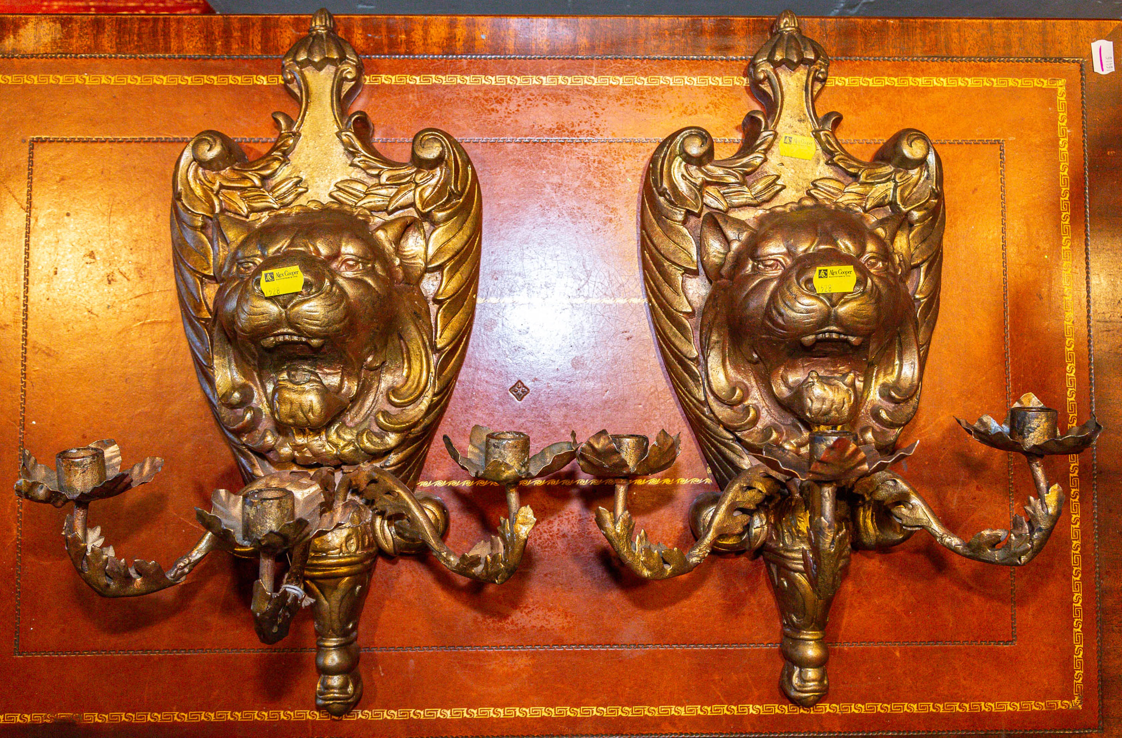 A Pair of Renaissance Style Candle Sconces