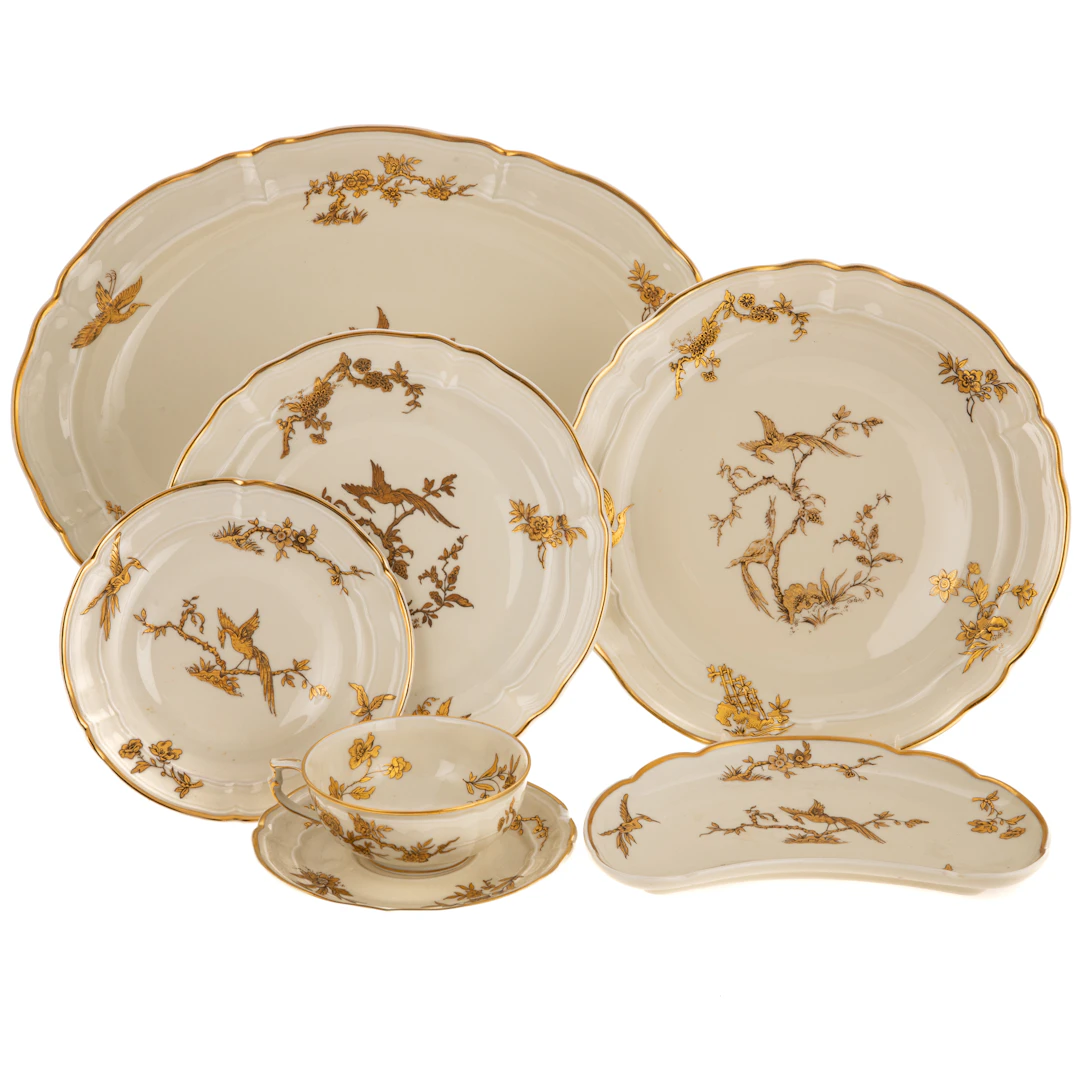 Bernardaud Limoges "Reine Elisabeth" Partial Service