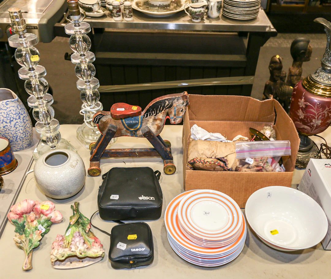 An Assortment of Toys, China & Decorations