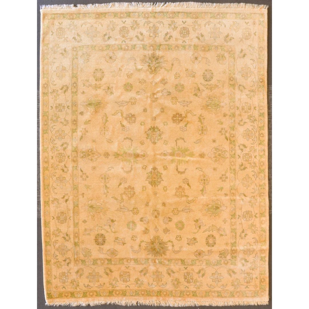 Indo Oushak Rug, India, 7.10 x 10.2