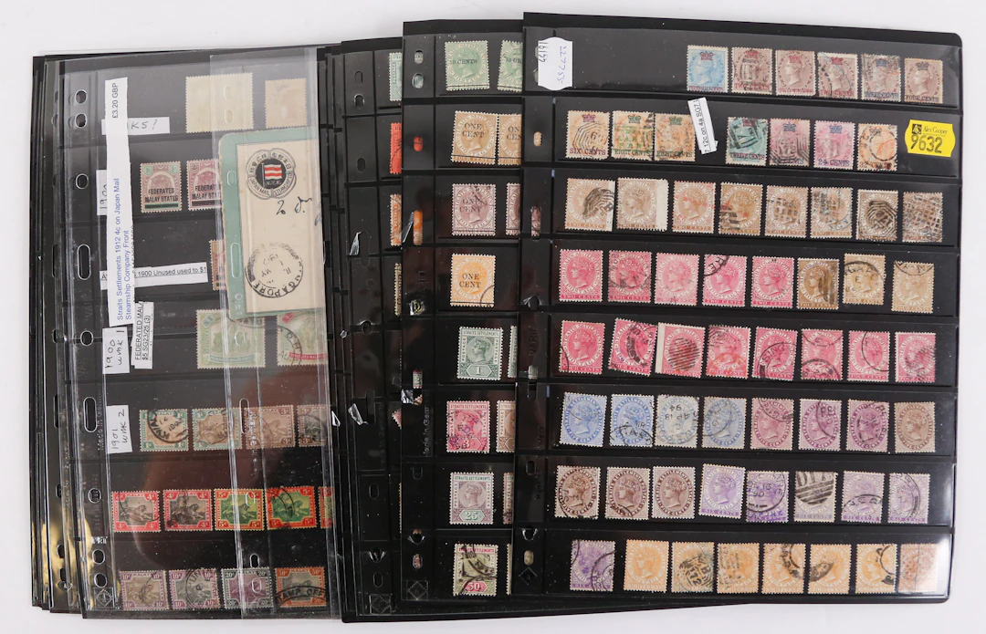 Straits Settlements & Malaya: Postage Stamps