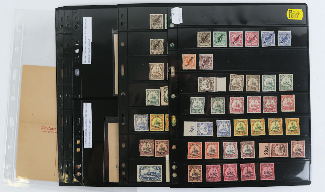 German Pacific Ocean Colonies: Postage Stamps