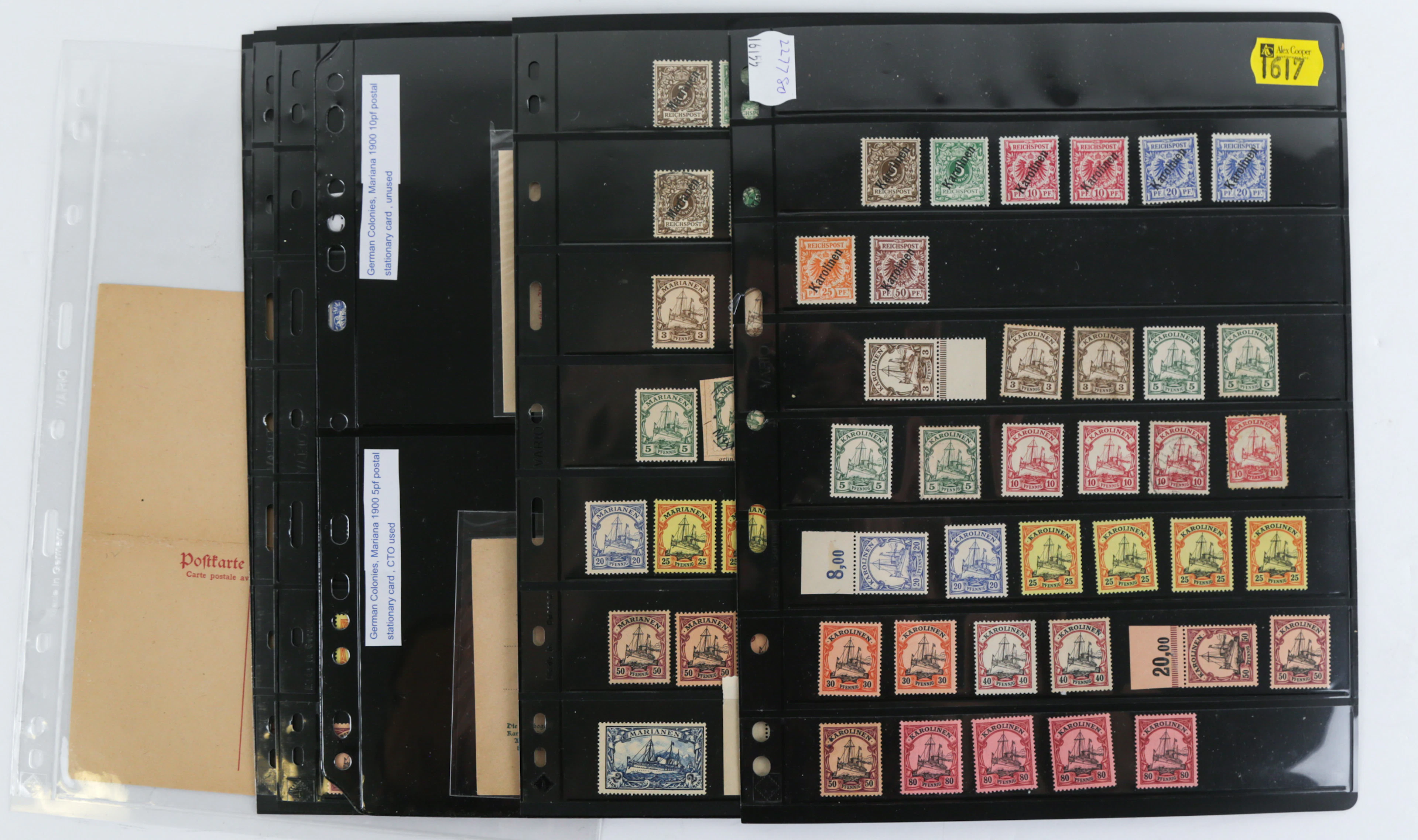 German Pacific Ocean Colonies: Postage Stamps