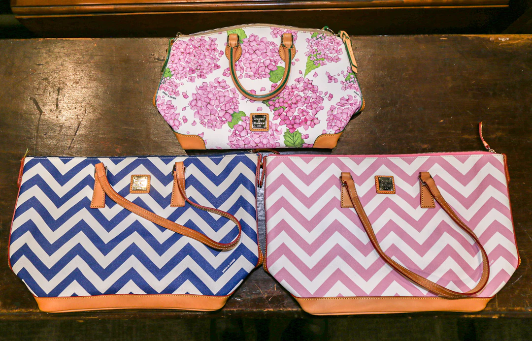 Three Dooney & Bourke Handbags