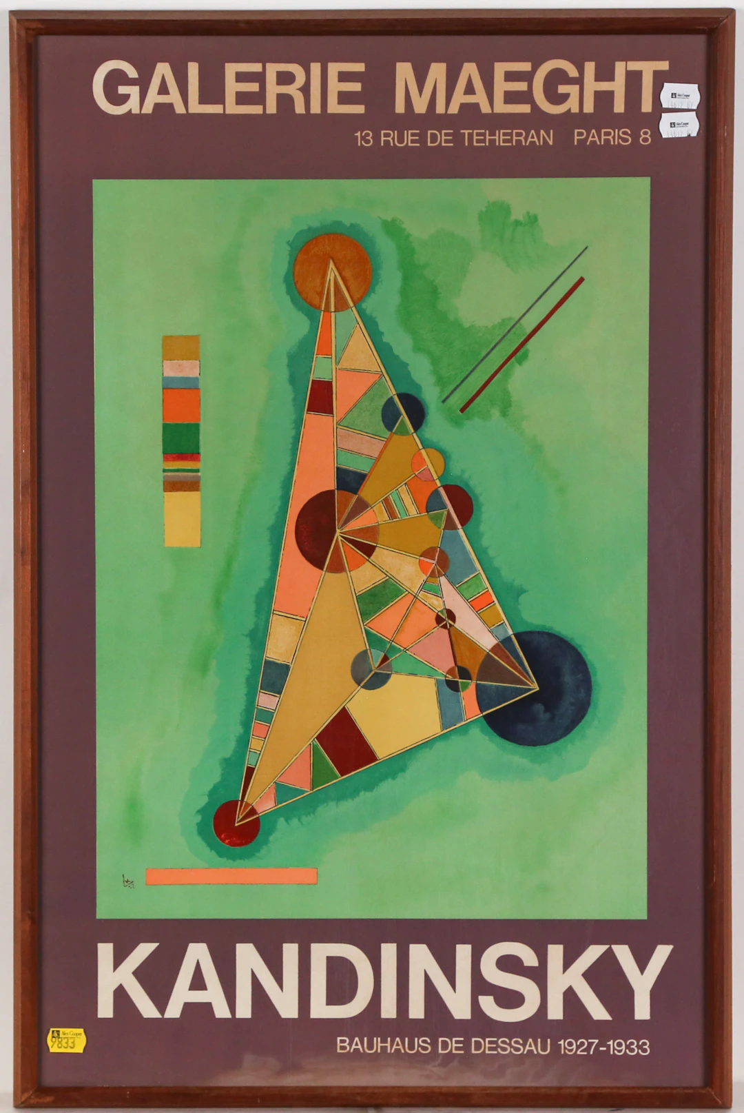 Galerie Maeght. Kandinsky Exhibition Poster