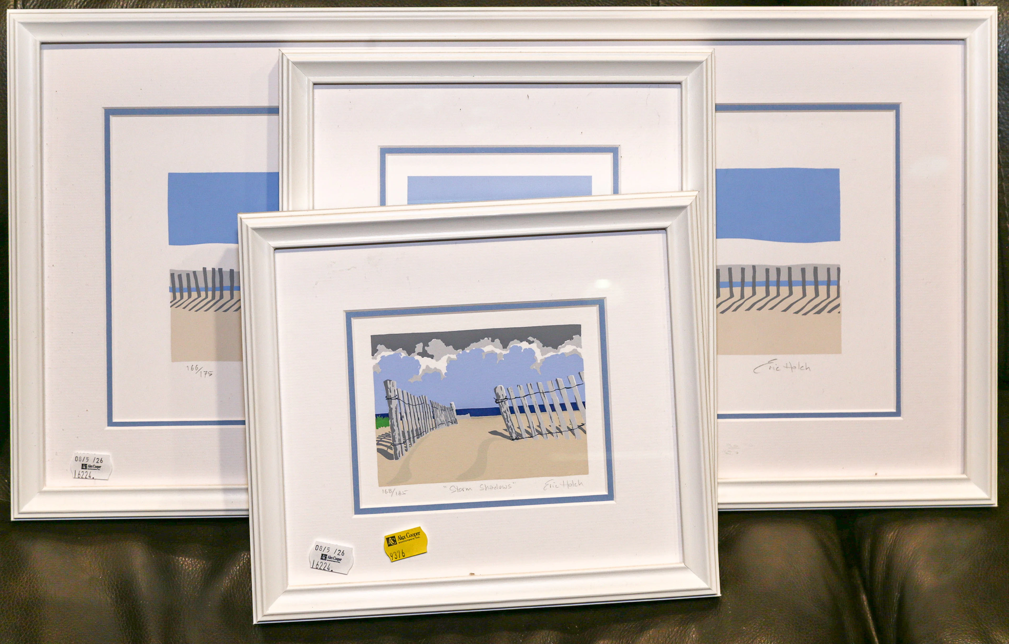 Eric Holch, A Suite of Three Prints, Framed