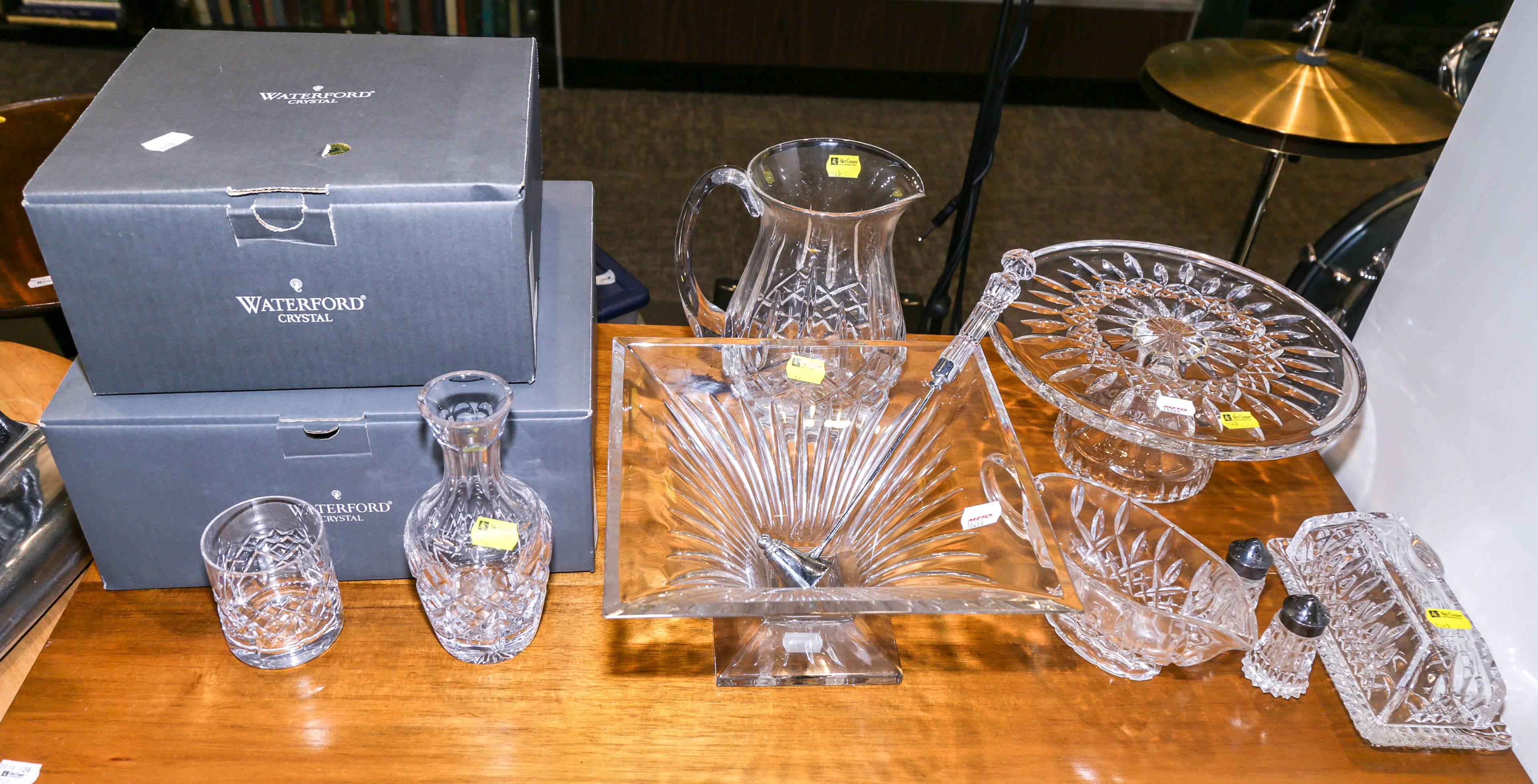 An Assortment of Waterford Glassware