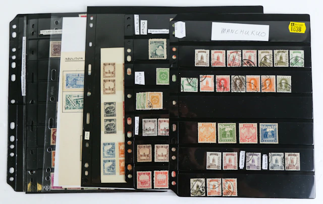 Manchuria: Postage Stamps, 1932-1945