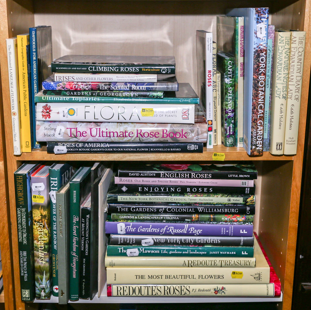 A Selection of Books on Gardening