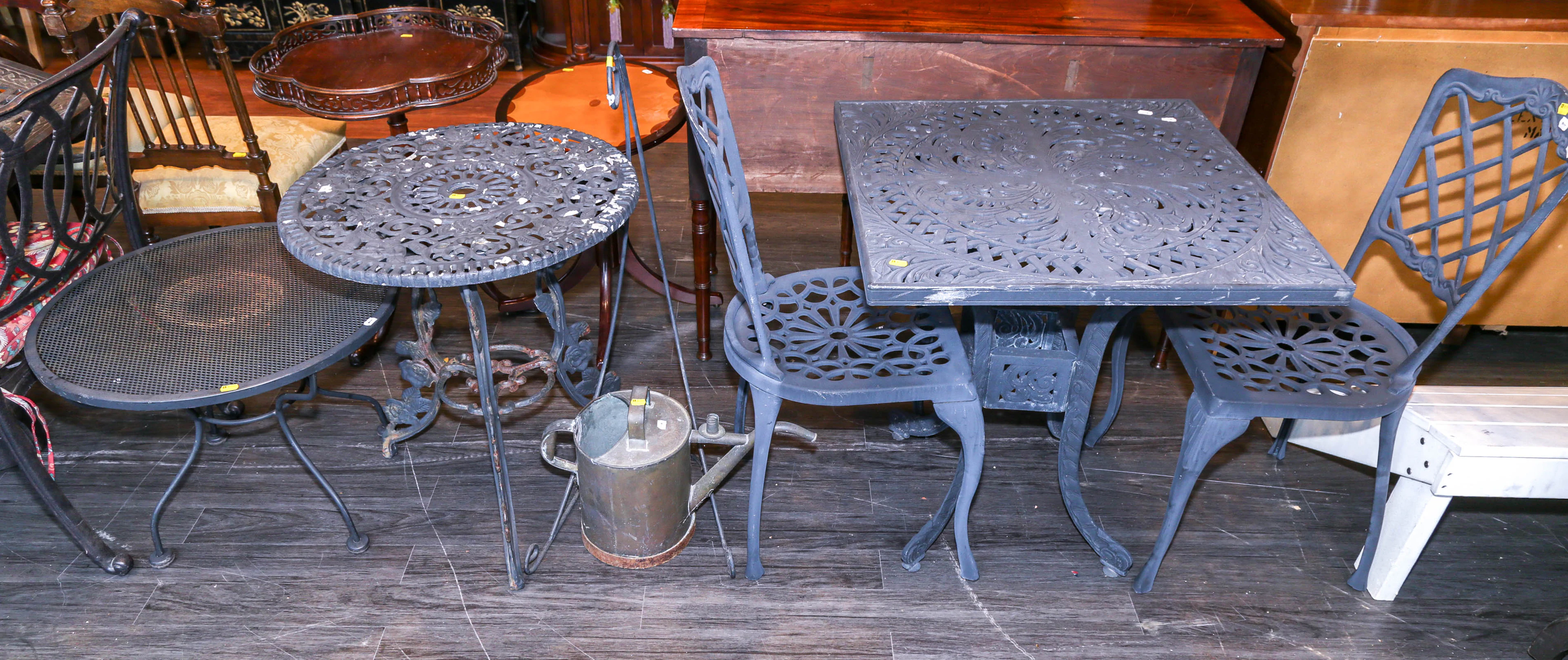 A Selection of Metal Patio Furniture