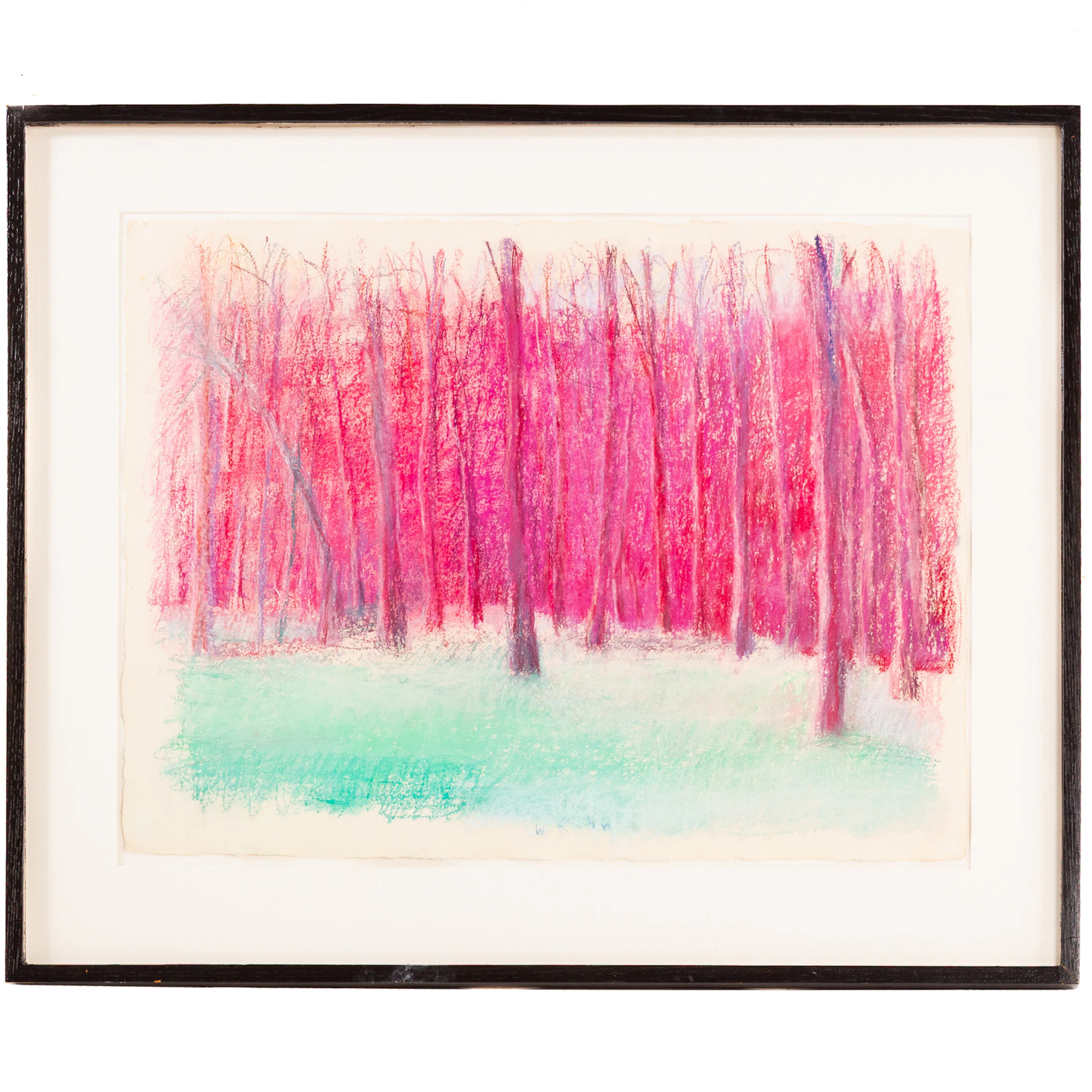 Wolf Kahn. "Disagreeable Colors Made to Agree," pastel