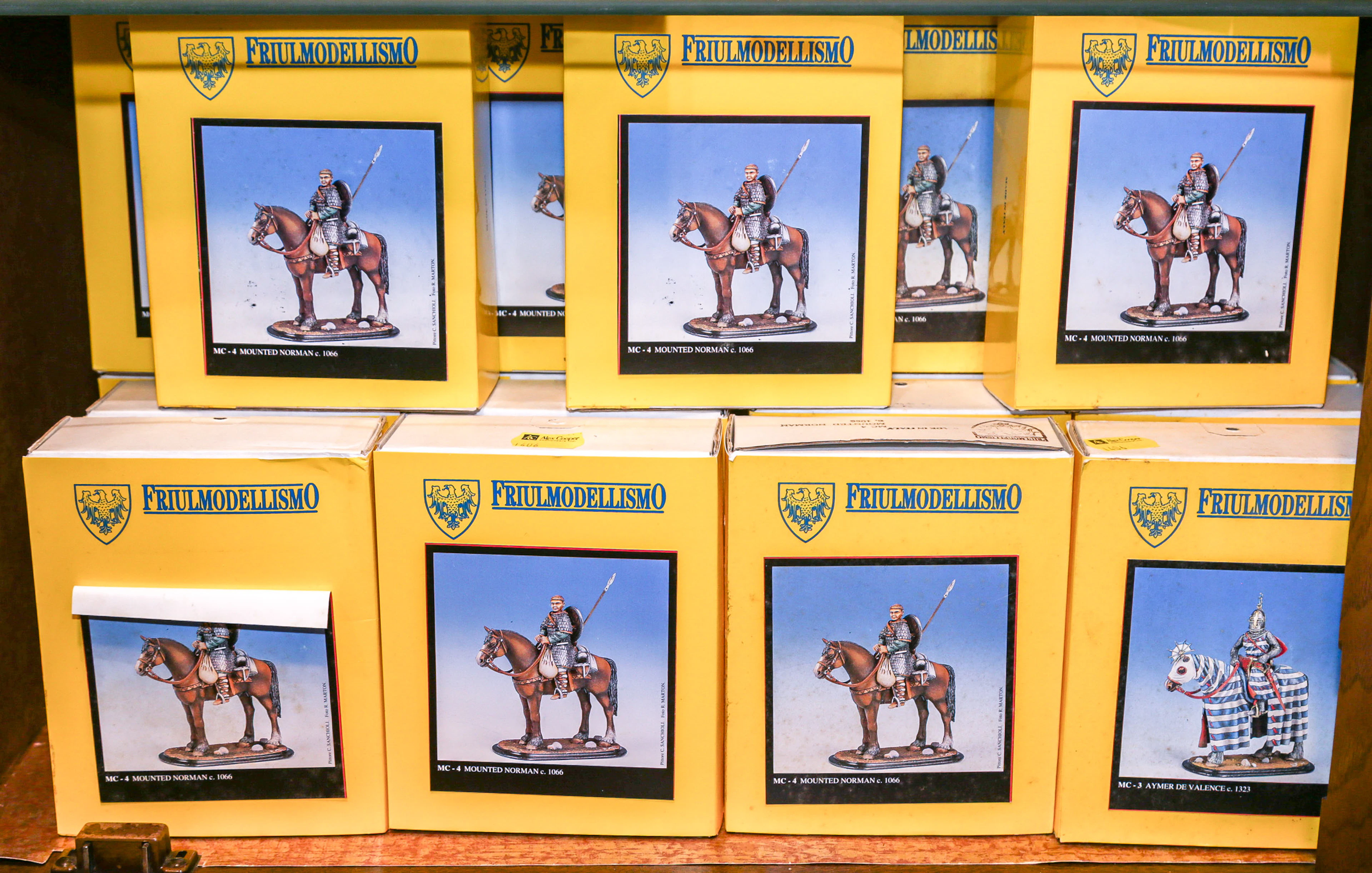 Large Group of Friulmodellismo Figures