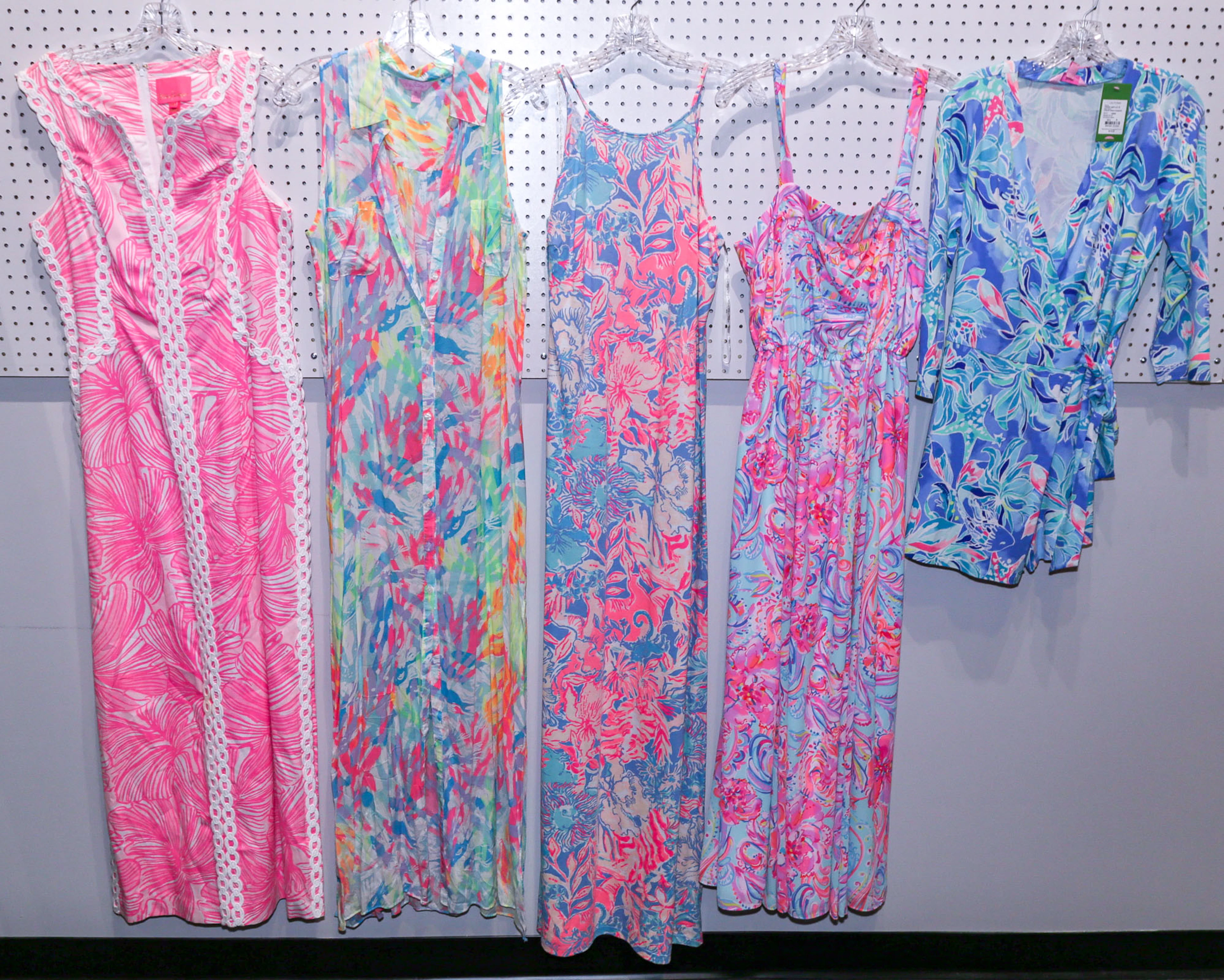 Five Lilly Pulitzer Dresses