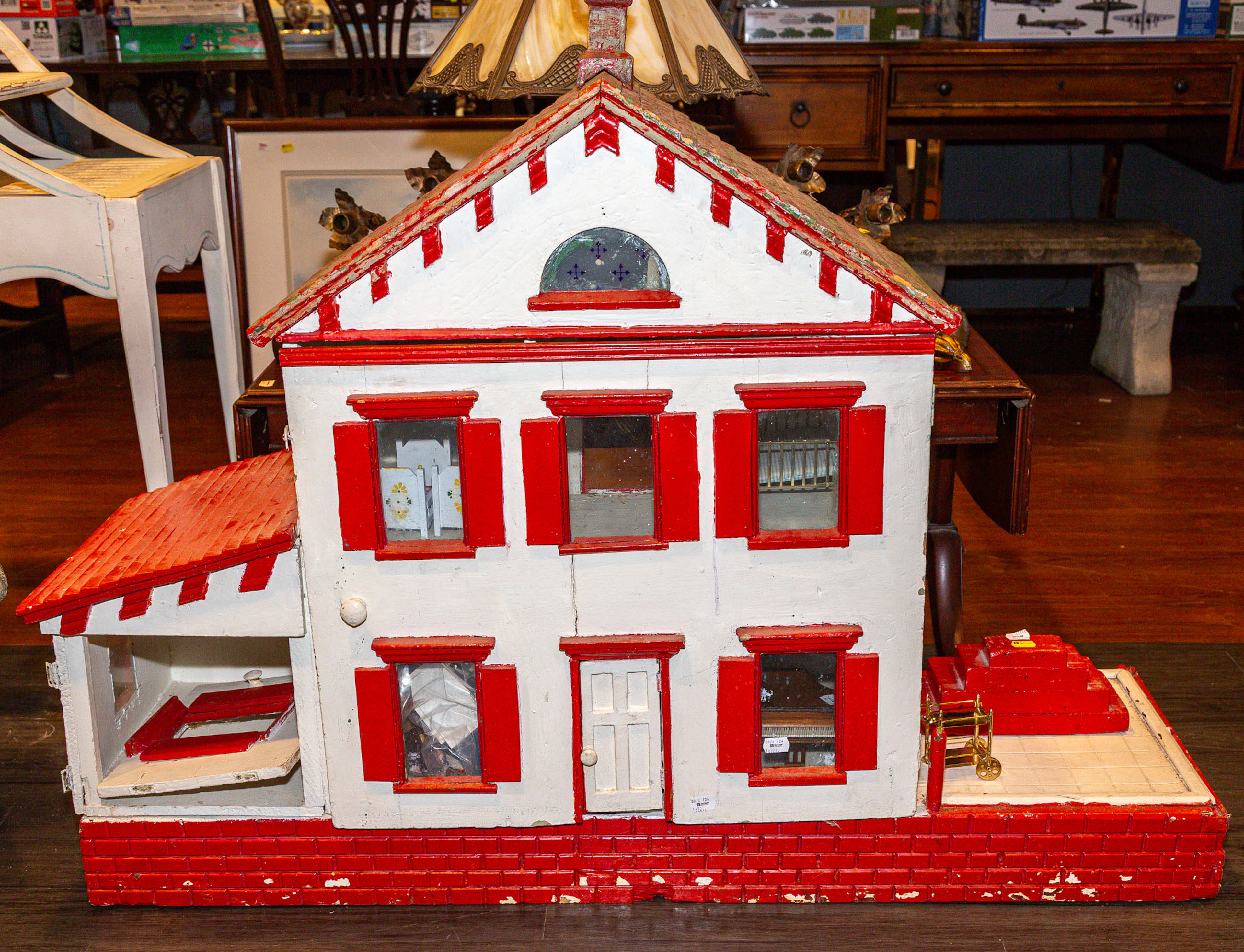 An American Folk Art Doll House