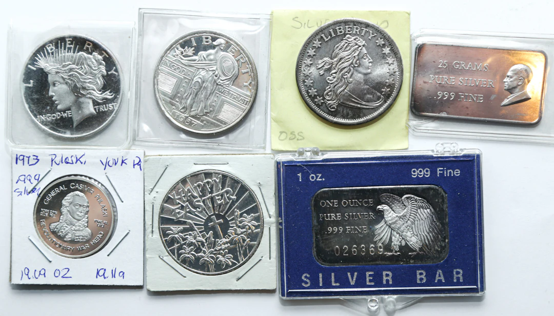Silver Bullion - 6.257 Troy Ounces of Silver