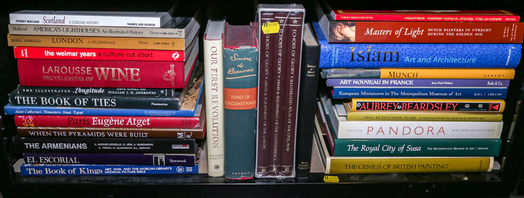 A Collection of Books on Art History