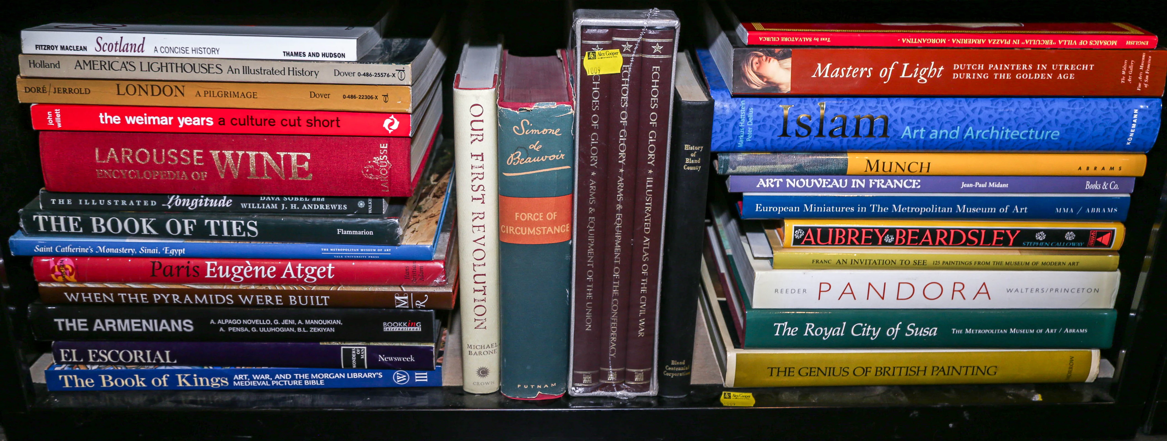 A Collection of Books on Art History