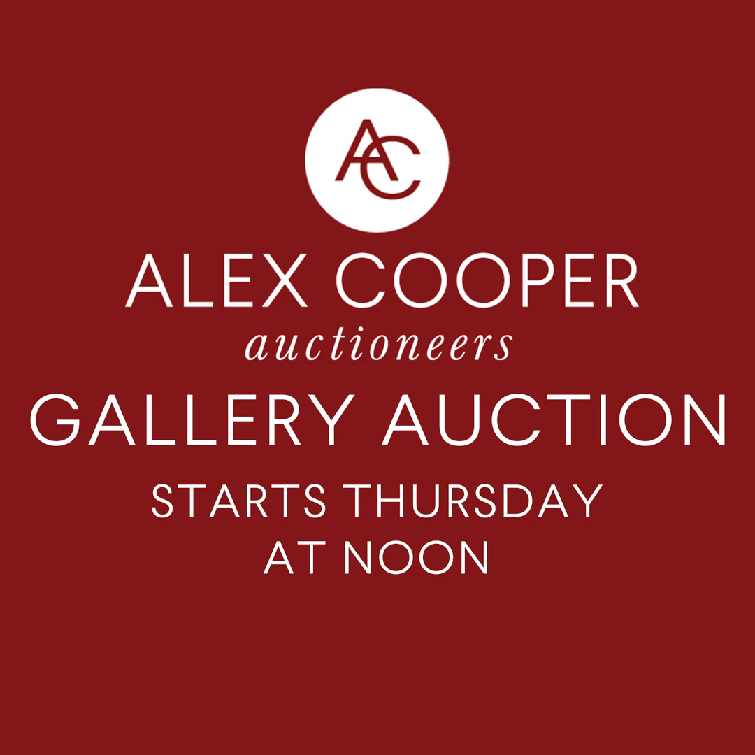 October 1st Gallery Auction - Starts at Noon