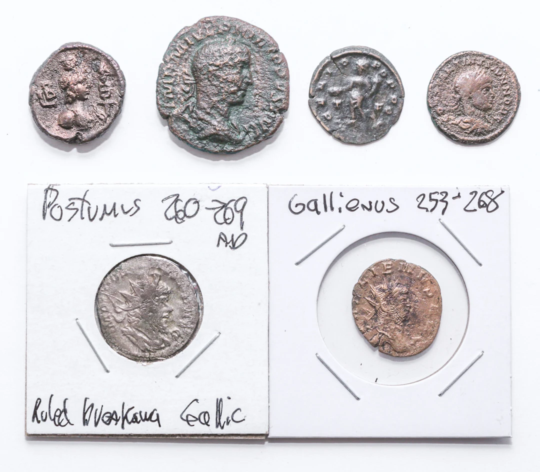 Six Roman Bronzes, Partially Attributed
