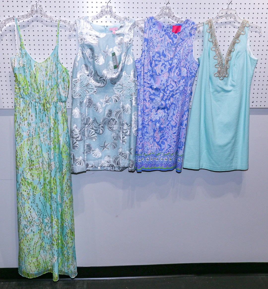 Four Lilly Pulitzer Dresses