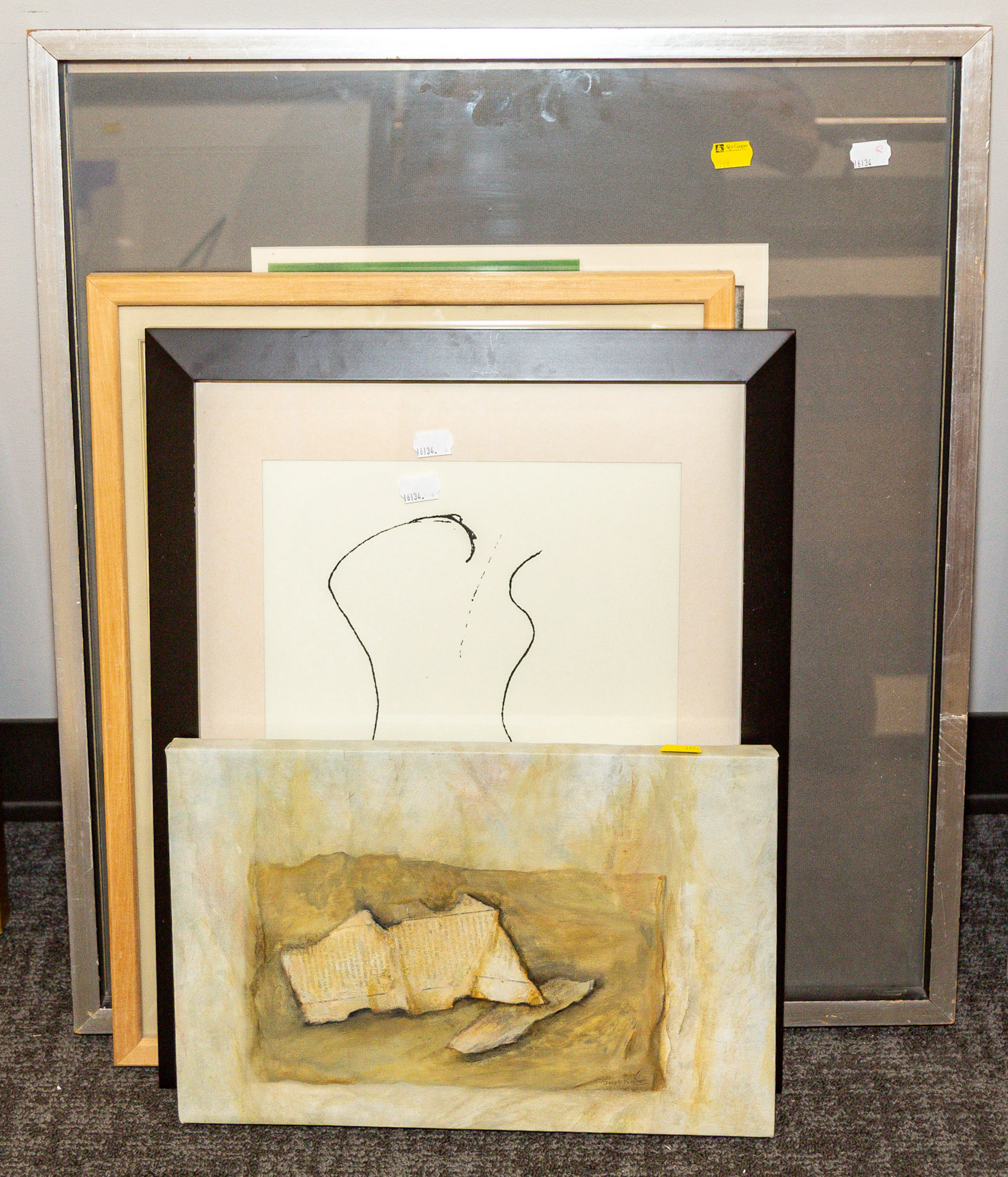 Two Framed Prints by Zvi Milshtein