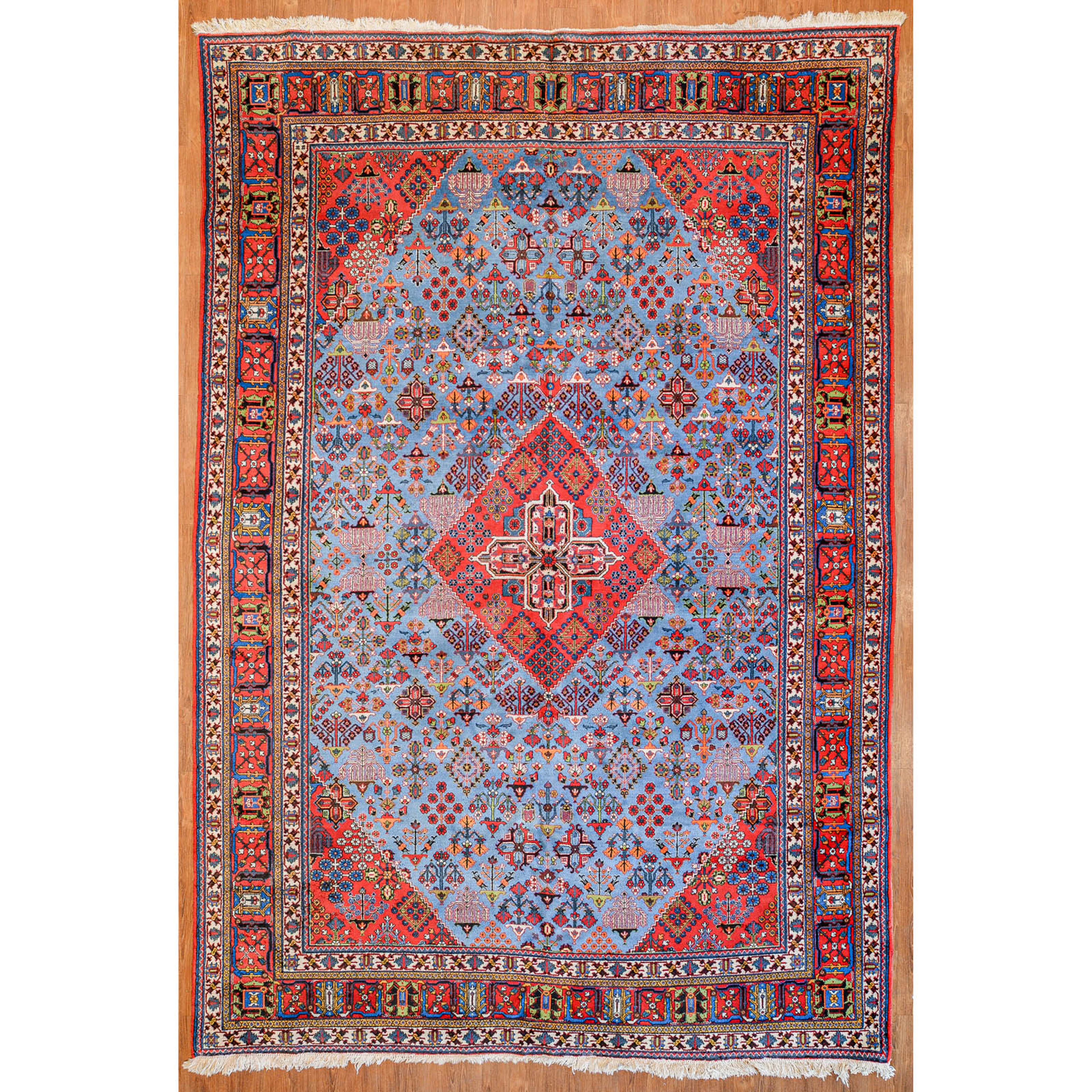Joshegan Rug, Persia, 8.5 x 12.4
