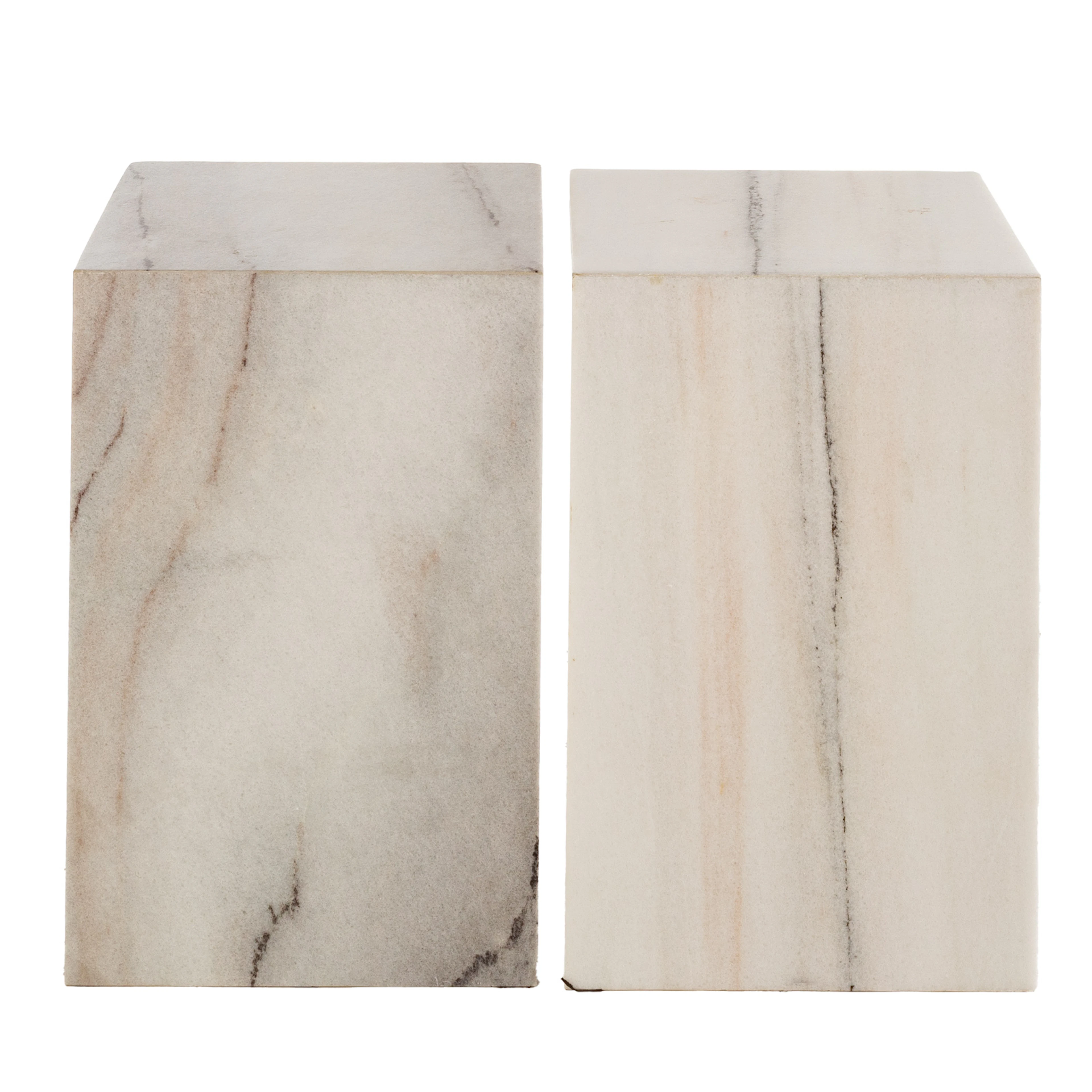 A Pair of Contemporary Bellagio Quartzite Side Tables