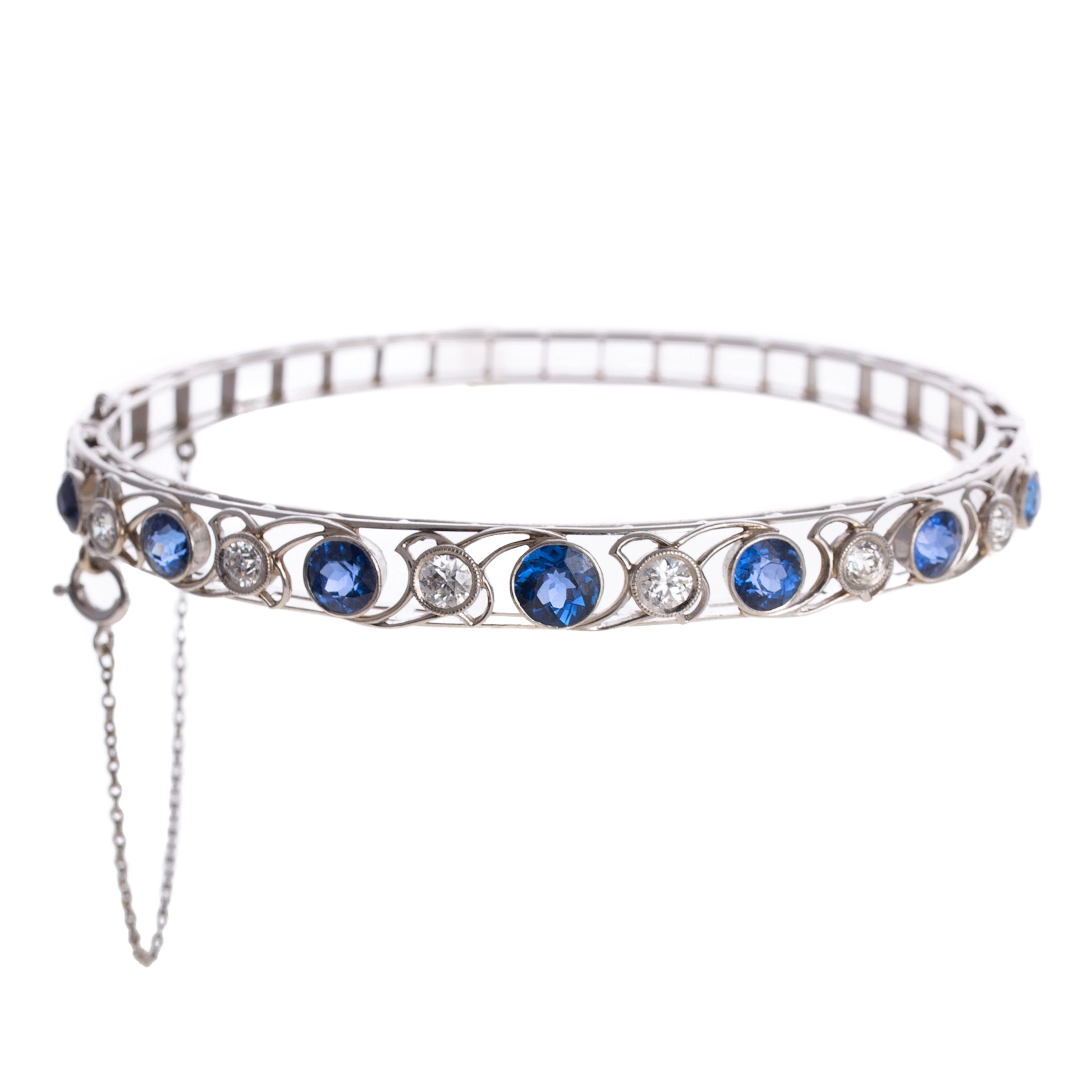 An Edwardian Bailey, Banks & Biddle Bracelet in Platinum