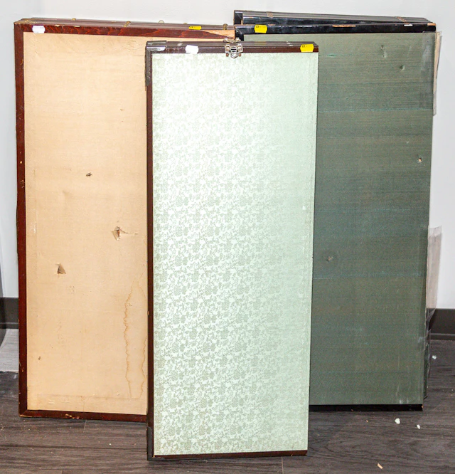 A Group of Asian Folding Screens