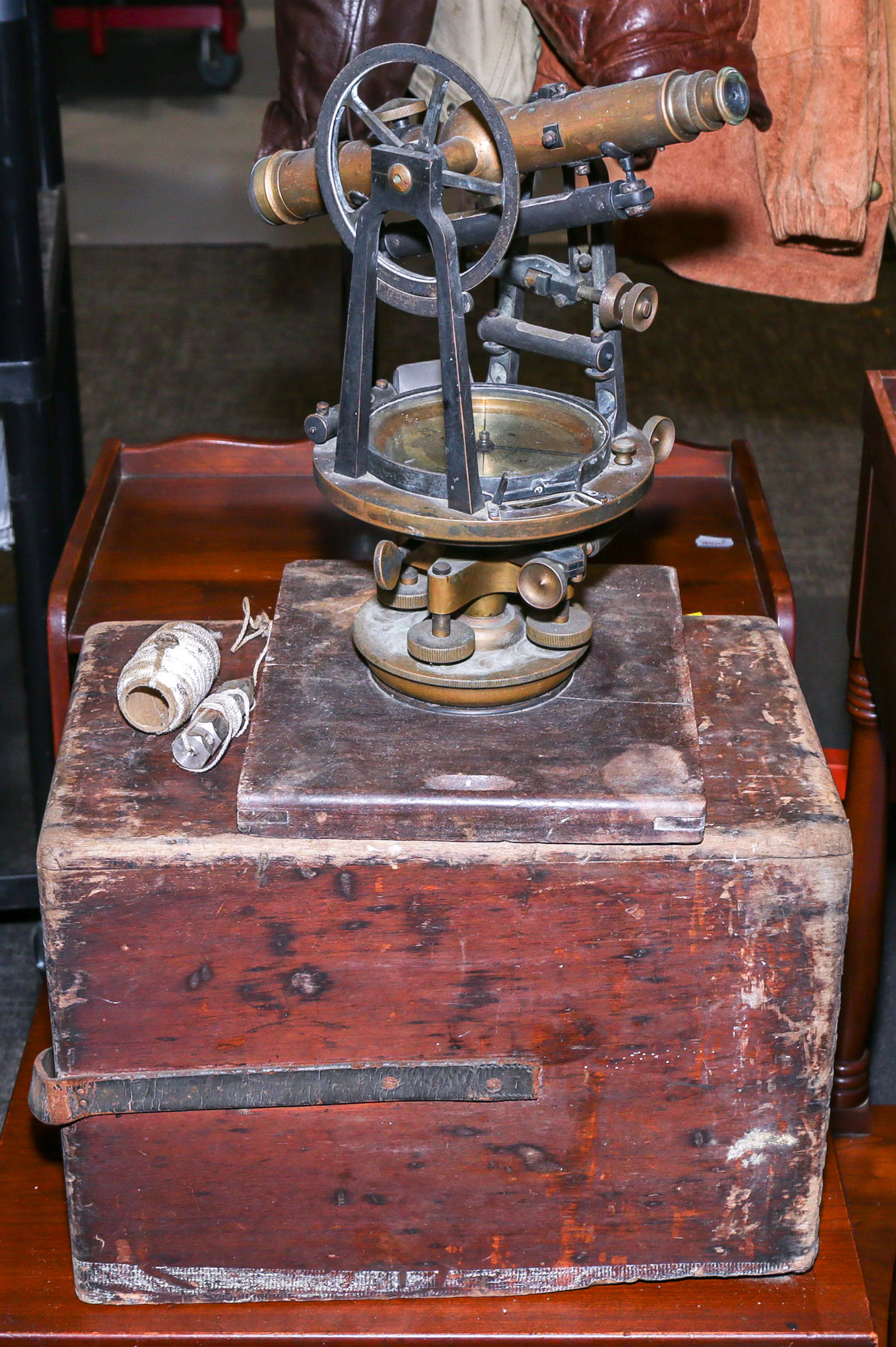 An Adolph Wissler Theodolite Surveyor's Instrument