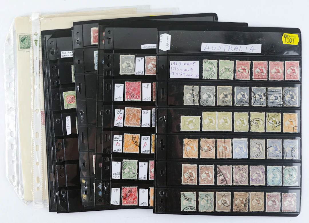 Australia: Postage Stamps, 1913-1951