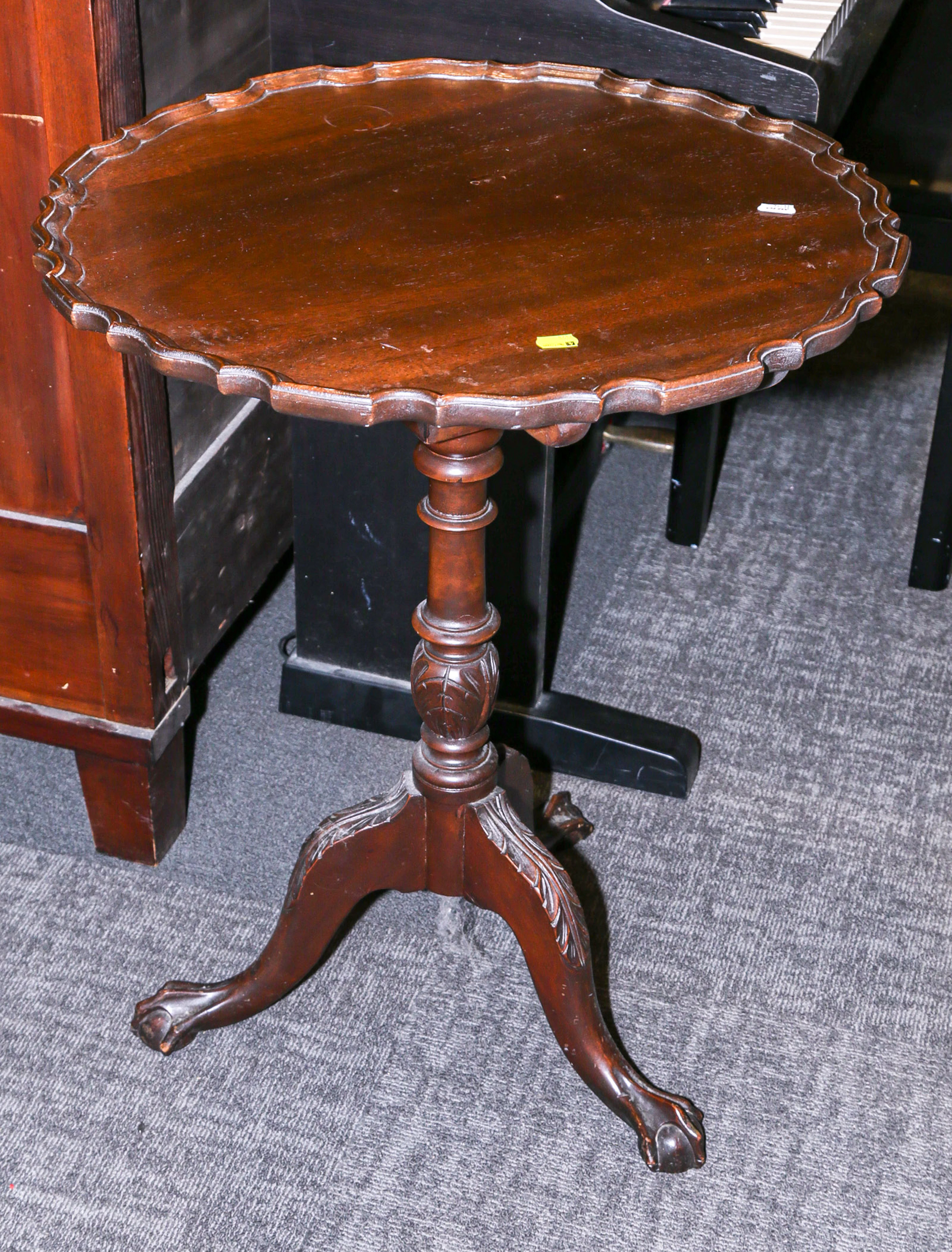 A Mahogany Tilt-Top Tea Table