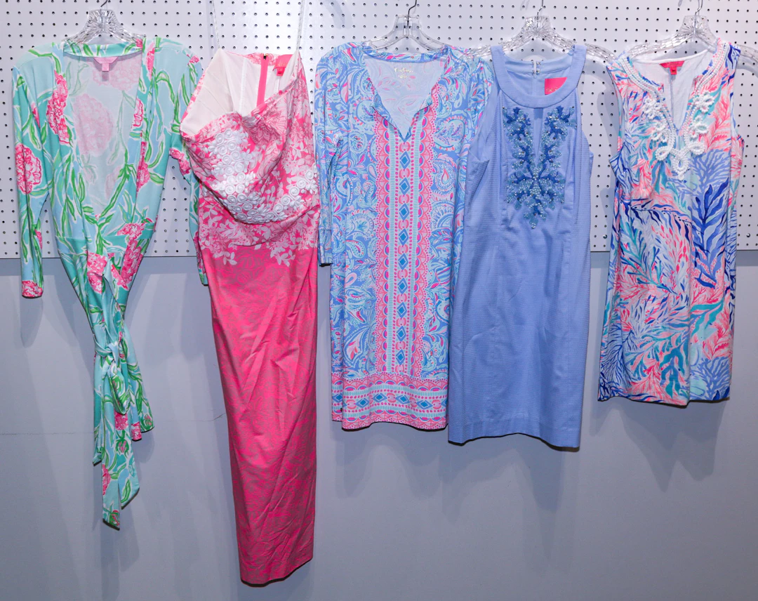 Five Lilly Pulitzer Dresses