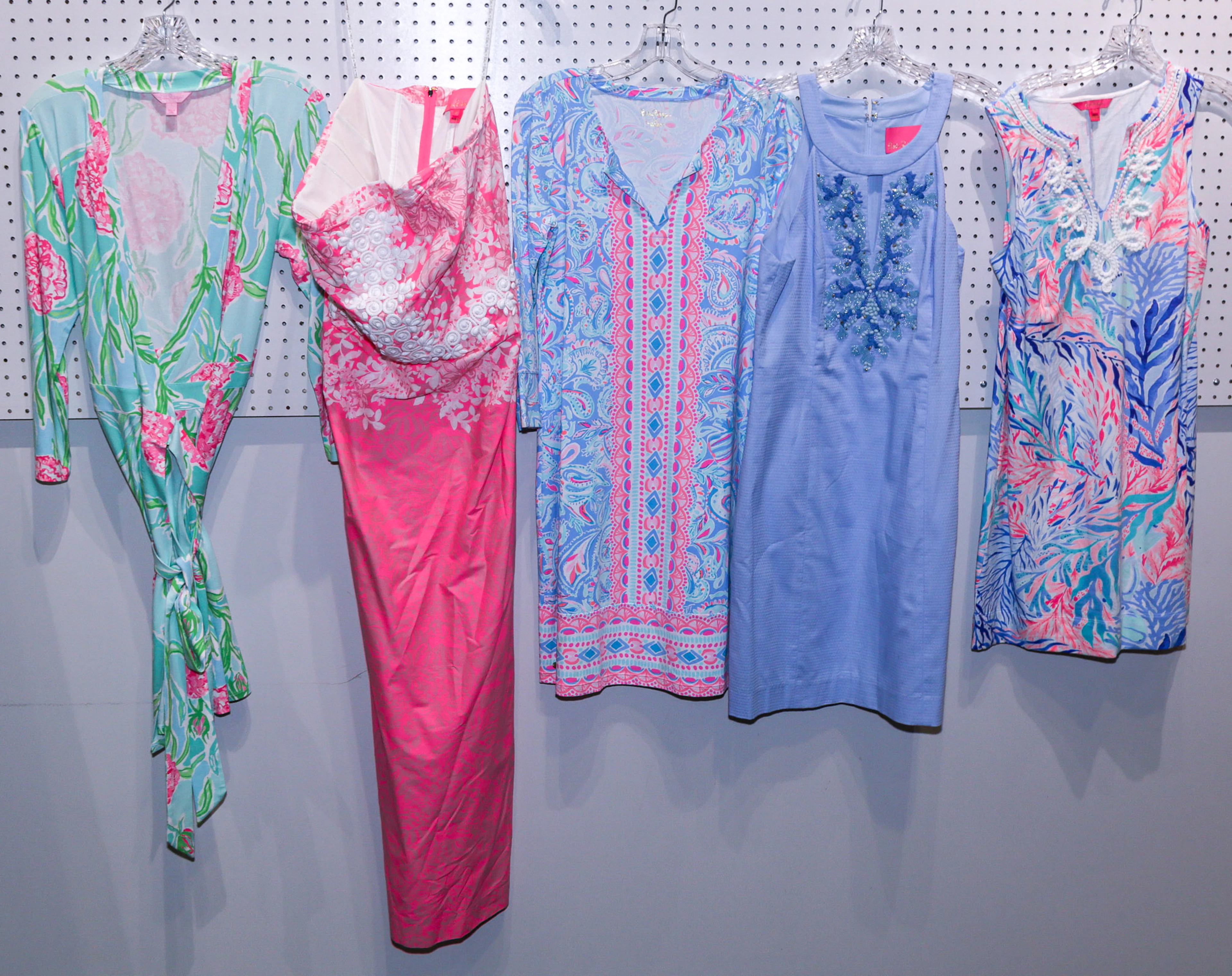 Five Lilly Pulitzer Dresses