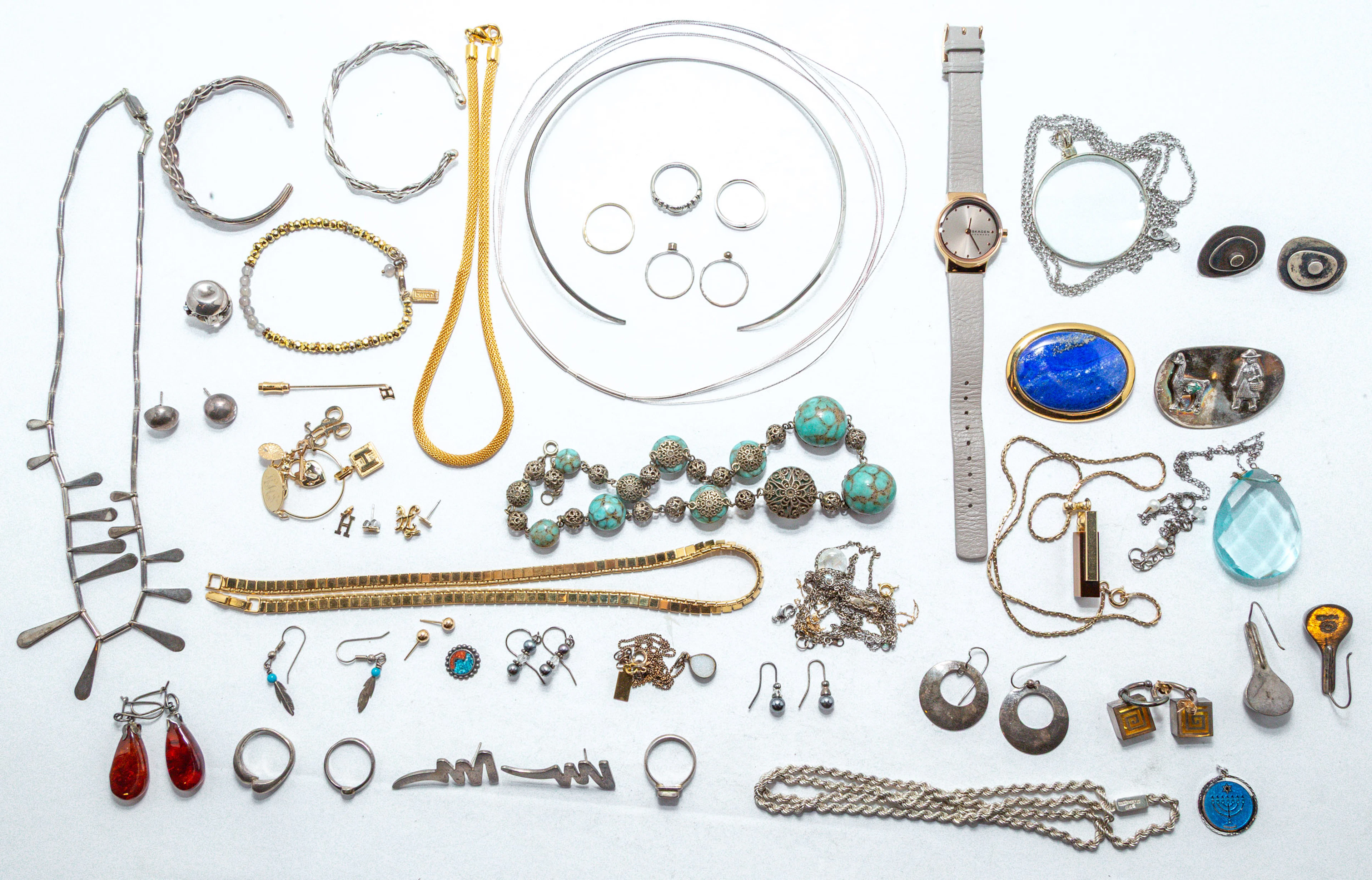 Taxco Silver, Sterling & Costume Jewelry